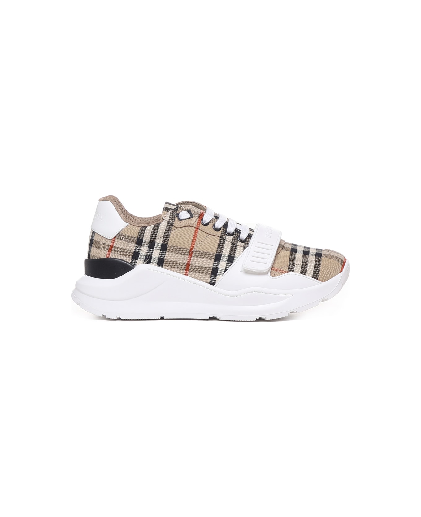Burberry Scarpe Da Ginnastica Regis - Beige