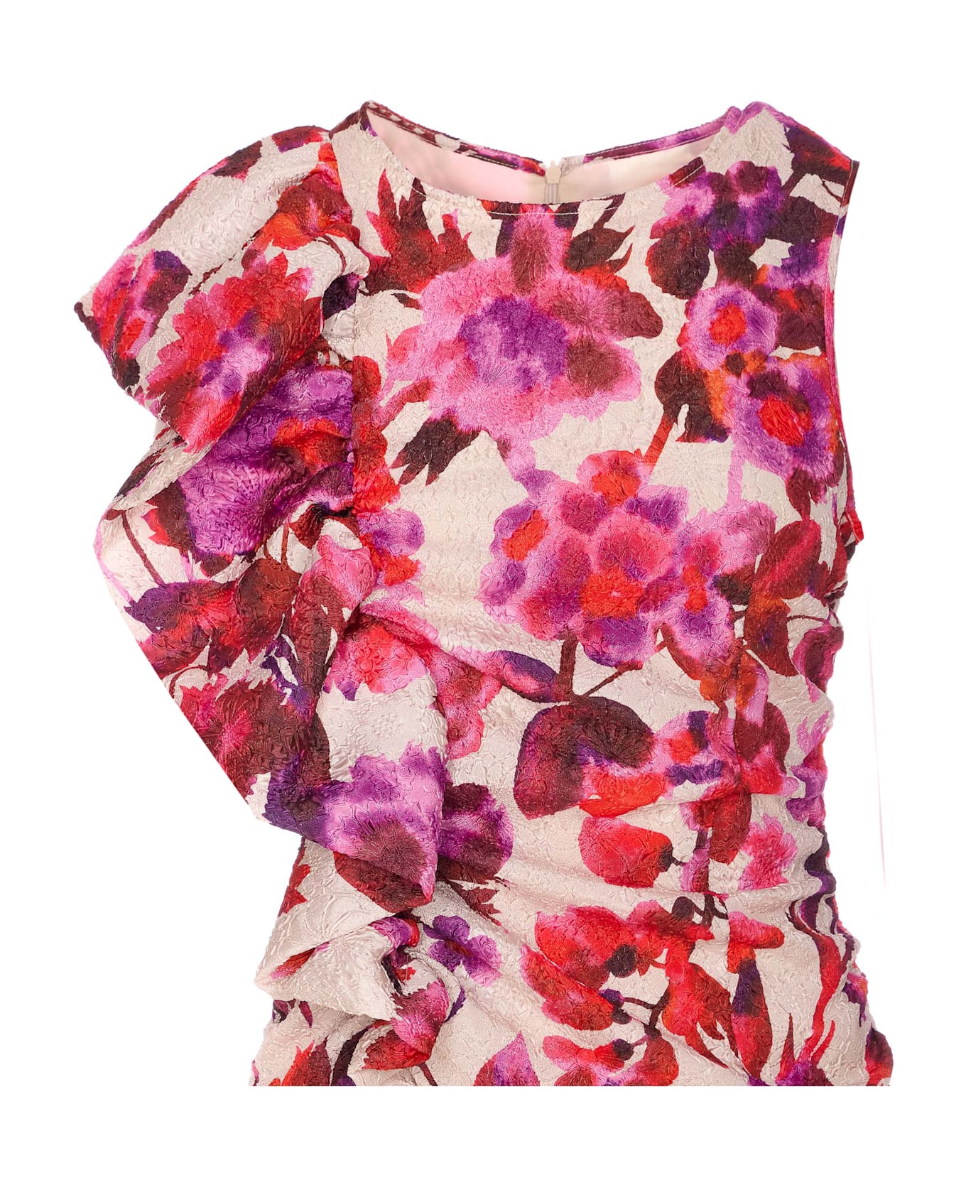 Essentiel Antwerp Hayleigh Asymmetrical Dress - Pink