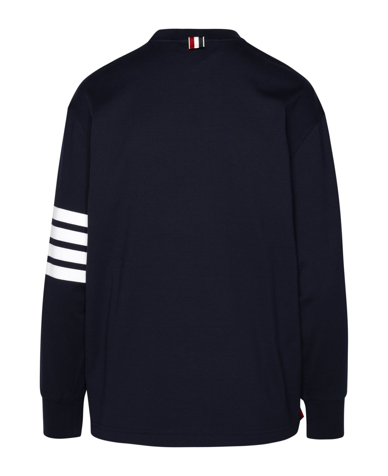 Thom Browne Navy Cotton Sweater - BLUE Tシャツ
