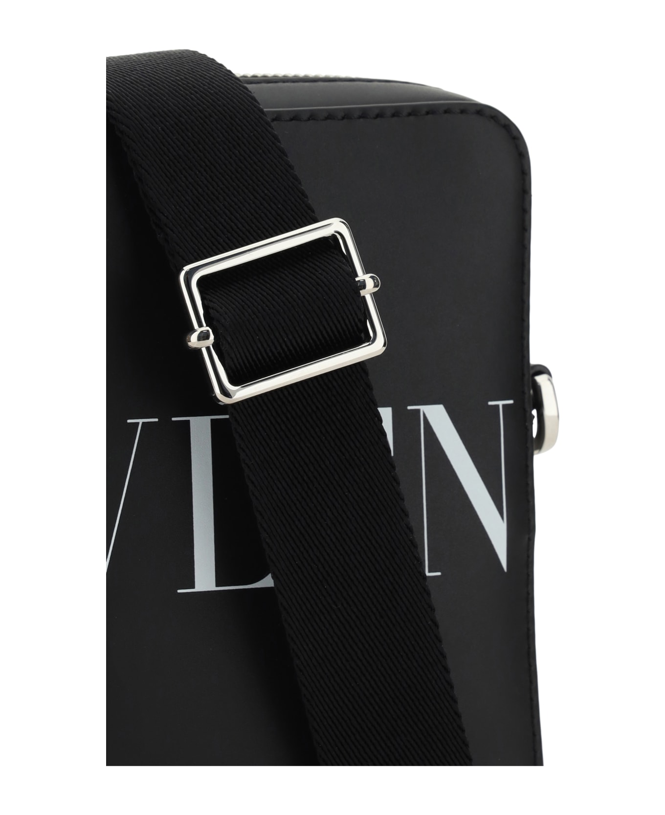 Valentino Garavani Vltn Shoulder Bag - Nero/bianco