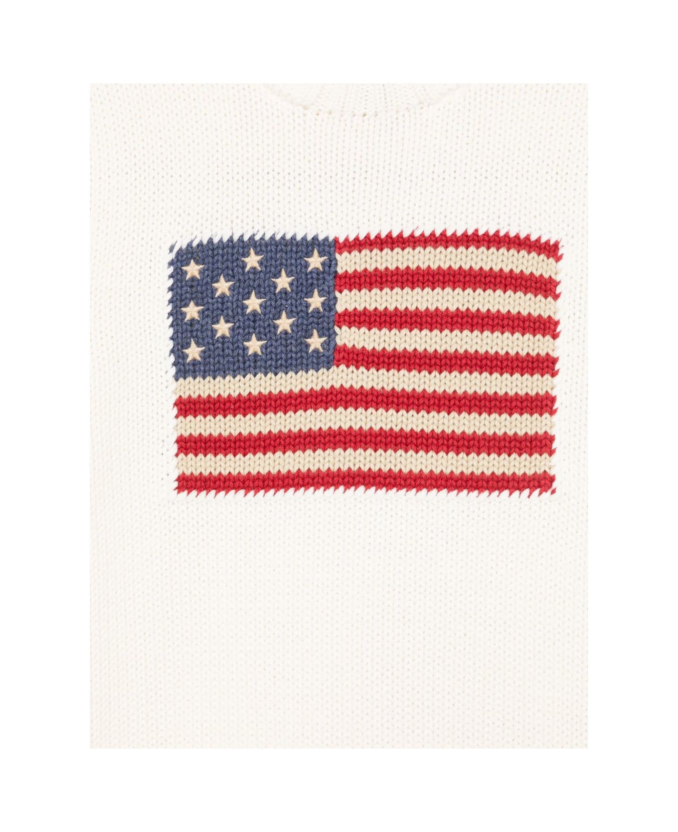 Polo Ralph Lauren Kids Logo Sweater - White