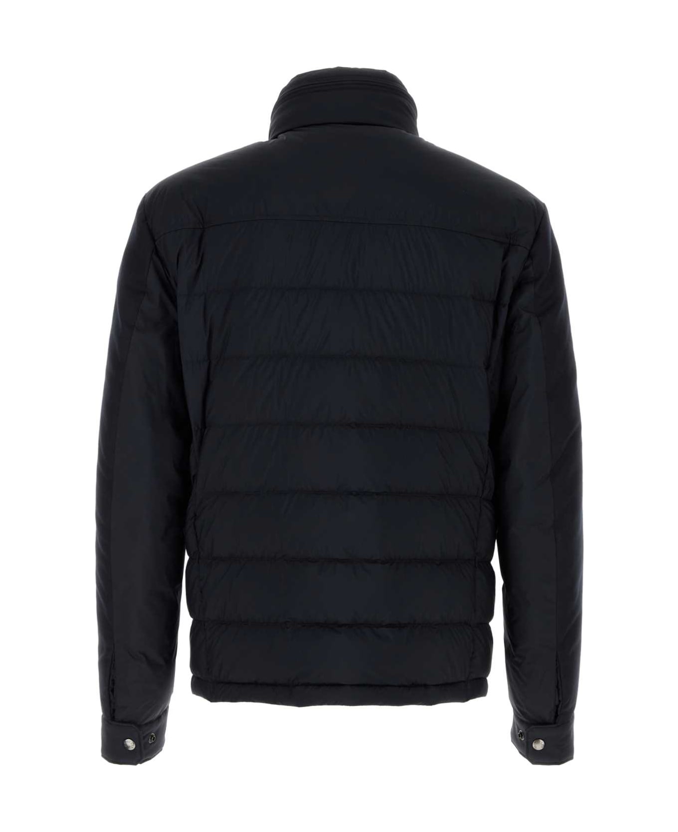 Moncler Midnight Blue Nylon Vallanta Down Jacket - 776