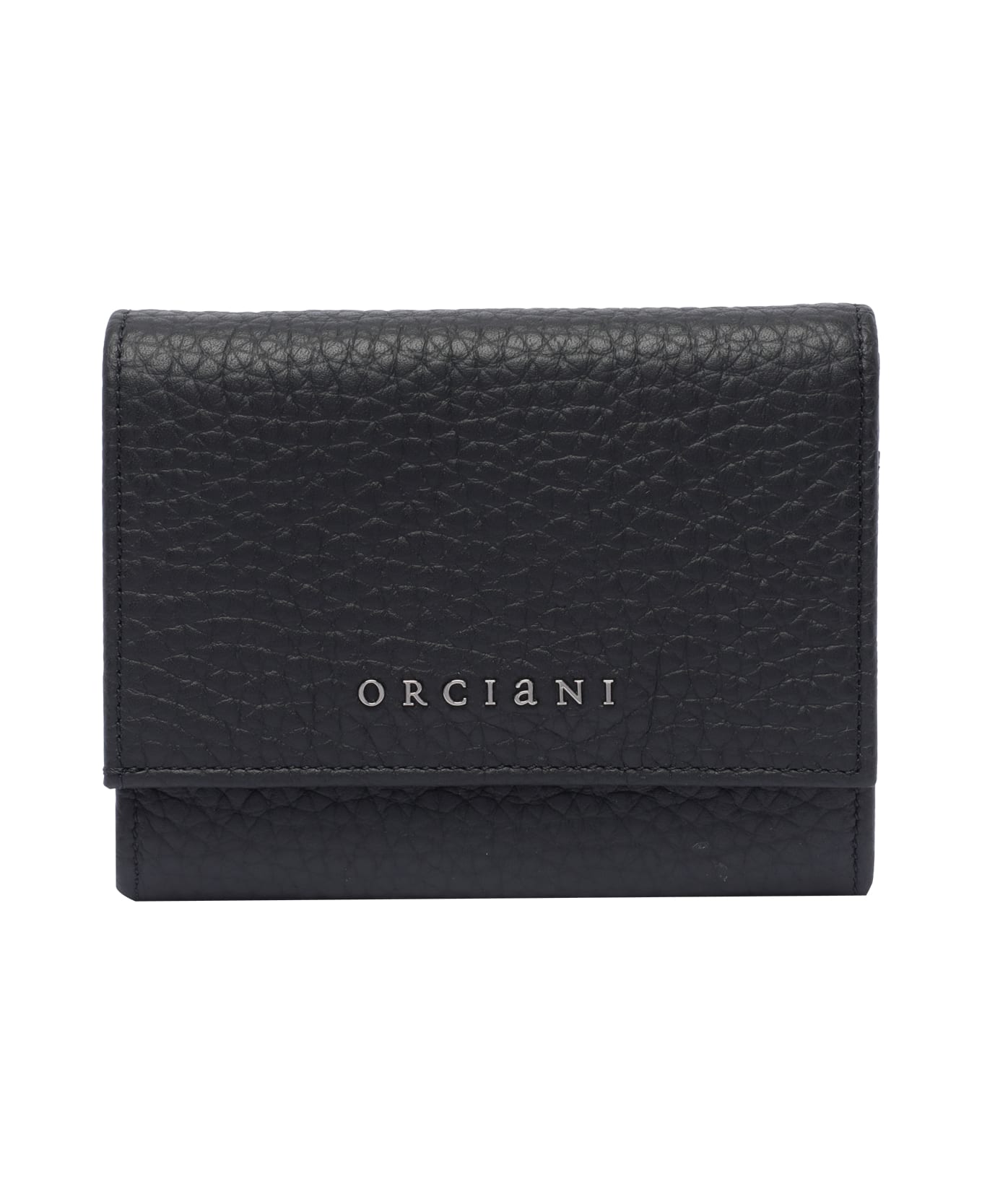 Orciani Logo Wallet - Black