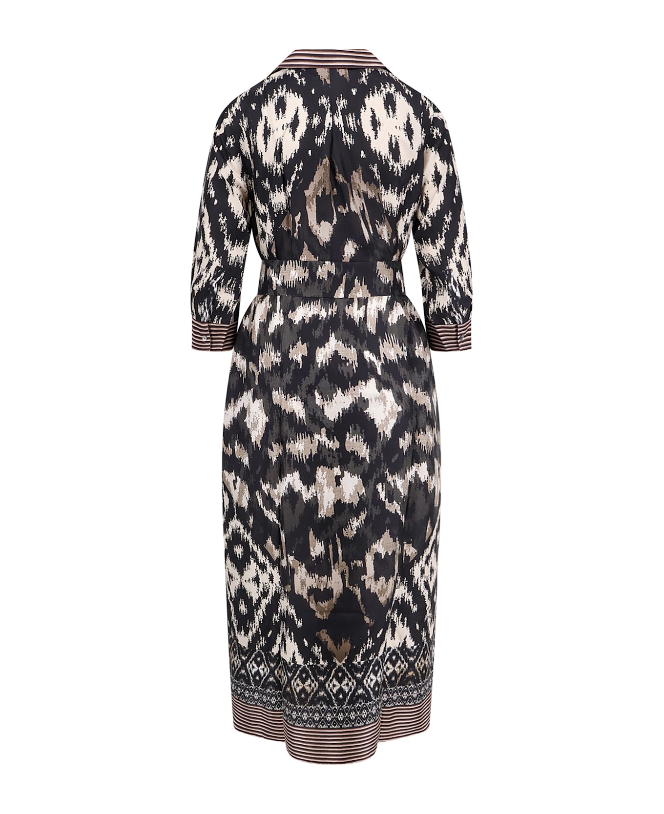 Pierre-Louis Mascia Silk Long Dress - MultiColour