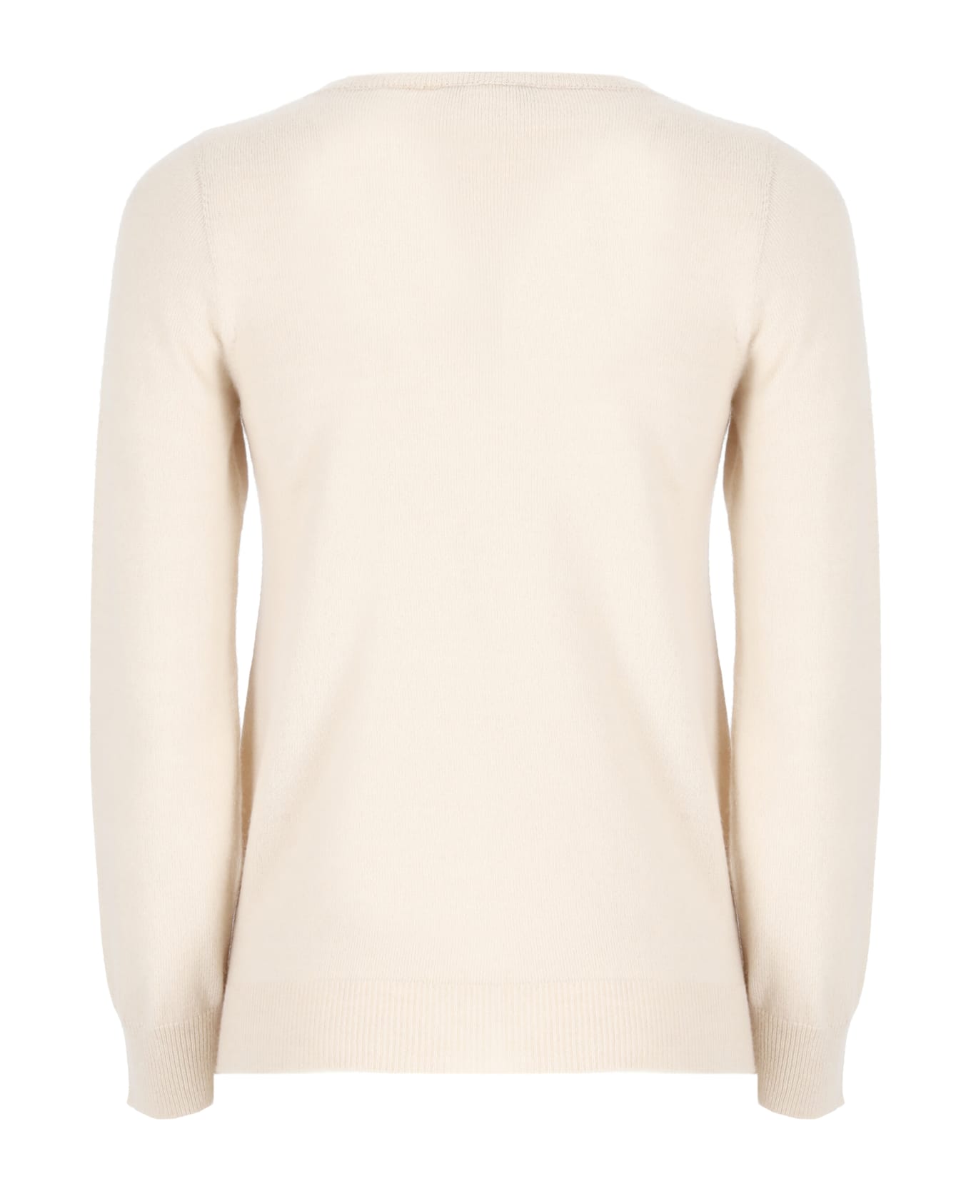 Kangra Wool Sweater - Beige