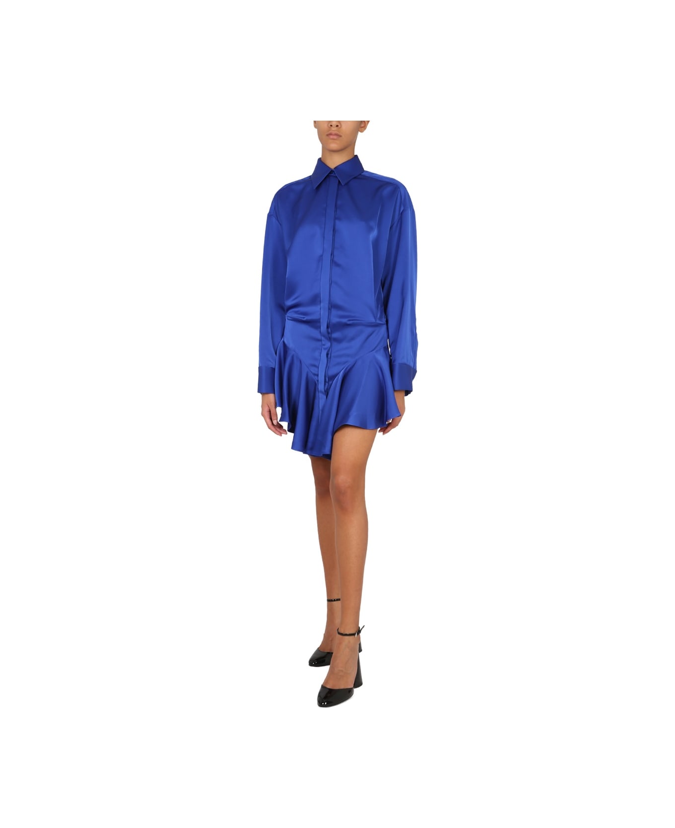 The Attico Mini Dress ''candice'' - BLUE