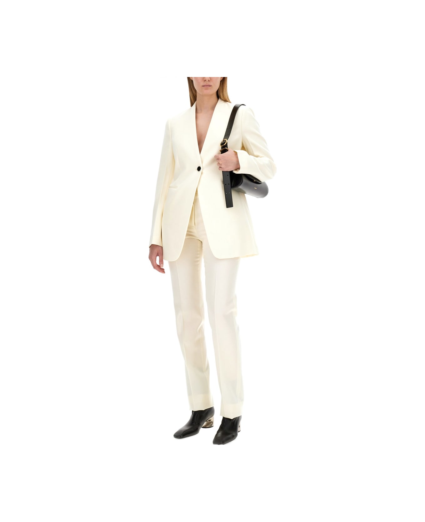 パンツ Jil Sander FW24 WOOL PANTS (J04KA0002_J40021108) Jil Sander Wool Pants | italist