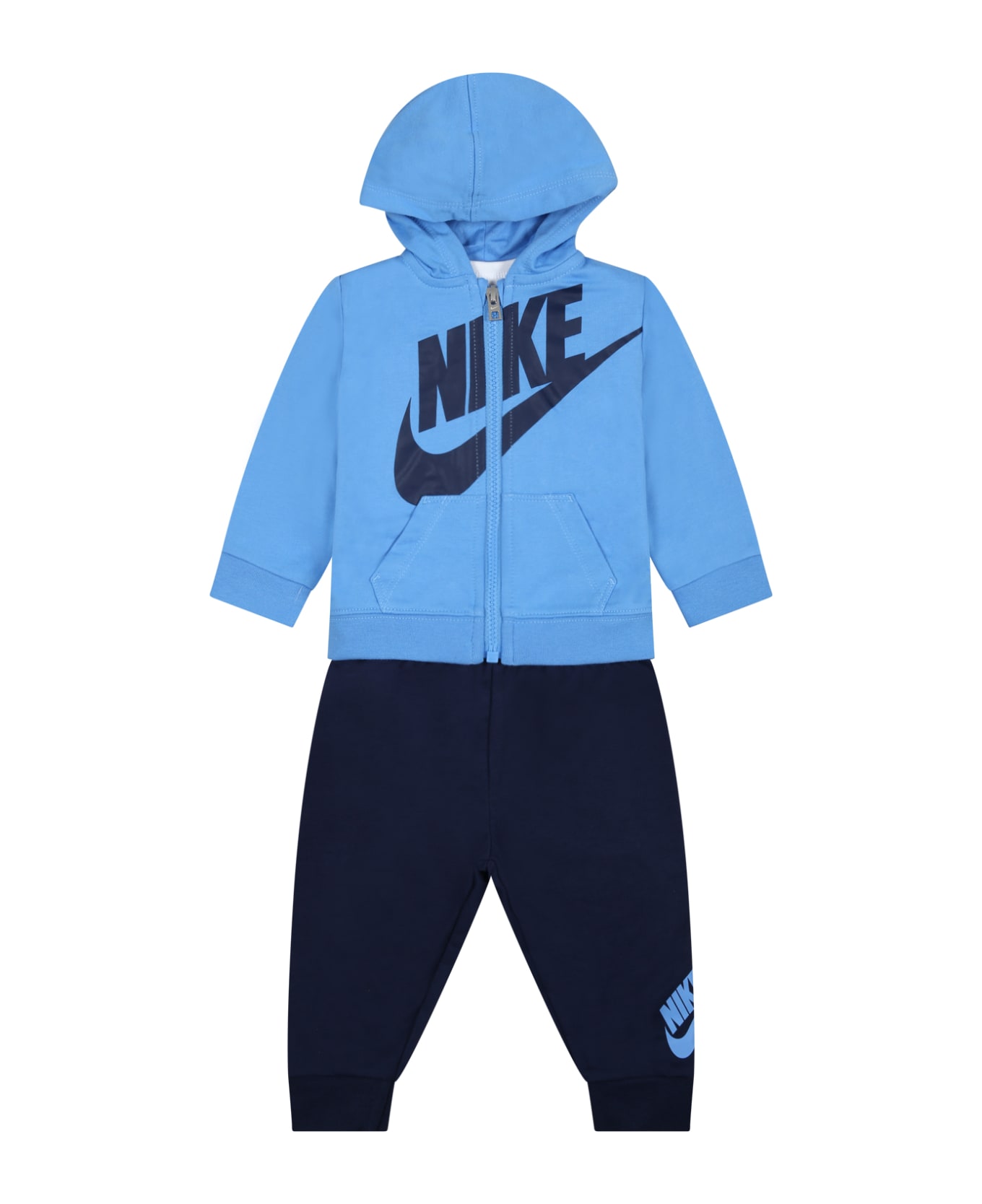 Nike Multicolor Tracksuit For Baby Boy With Logo - Multicolor