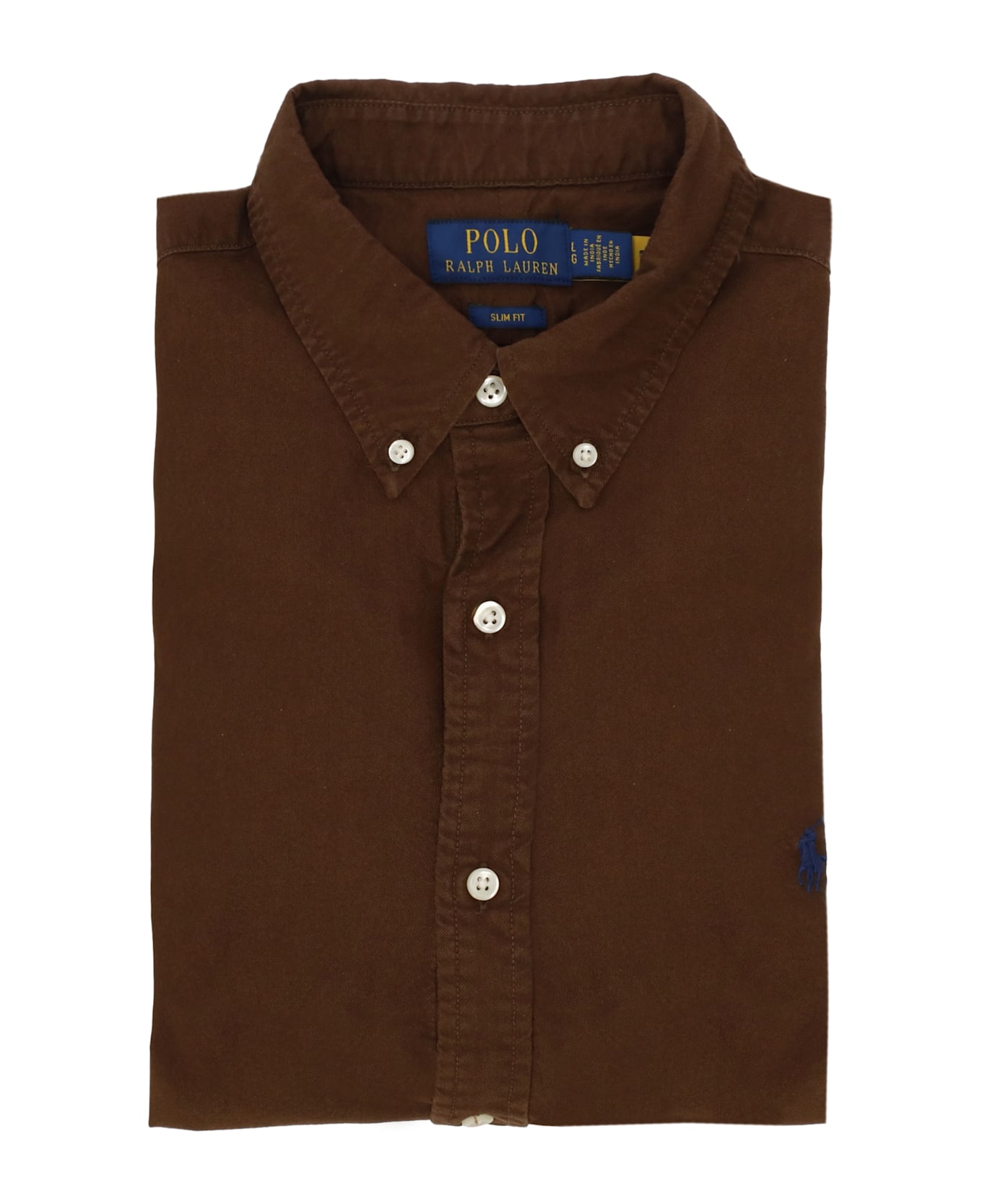 Ralph Lauren Pony Shirt - Brown