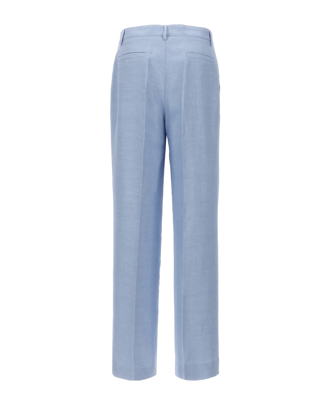Parosh Smart Pants - Azzurro Polvere ボトムス