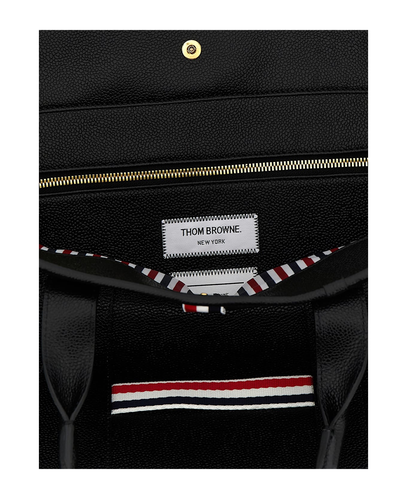 Thom Browne 
medium Tool Tote
 Shopping Bag - Black  