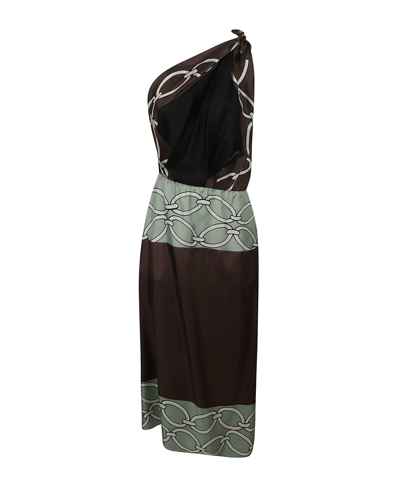 Valentino Pattern Twill Dress - Multicolor