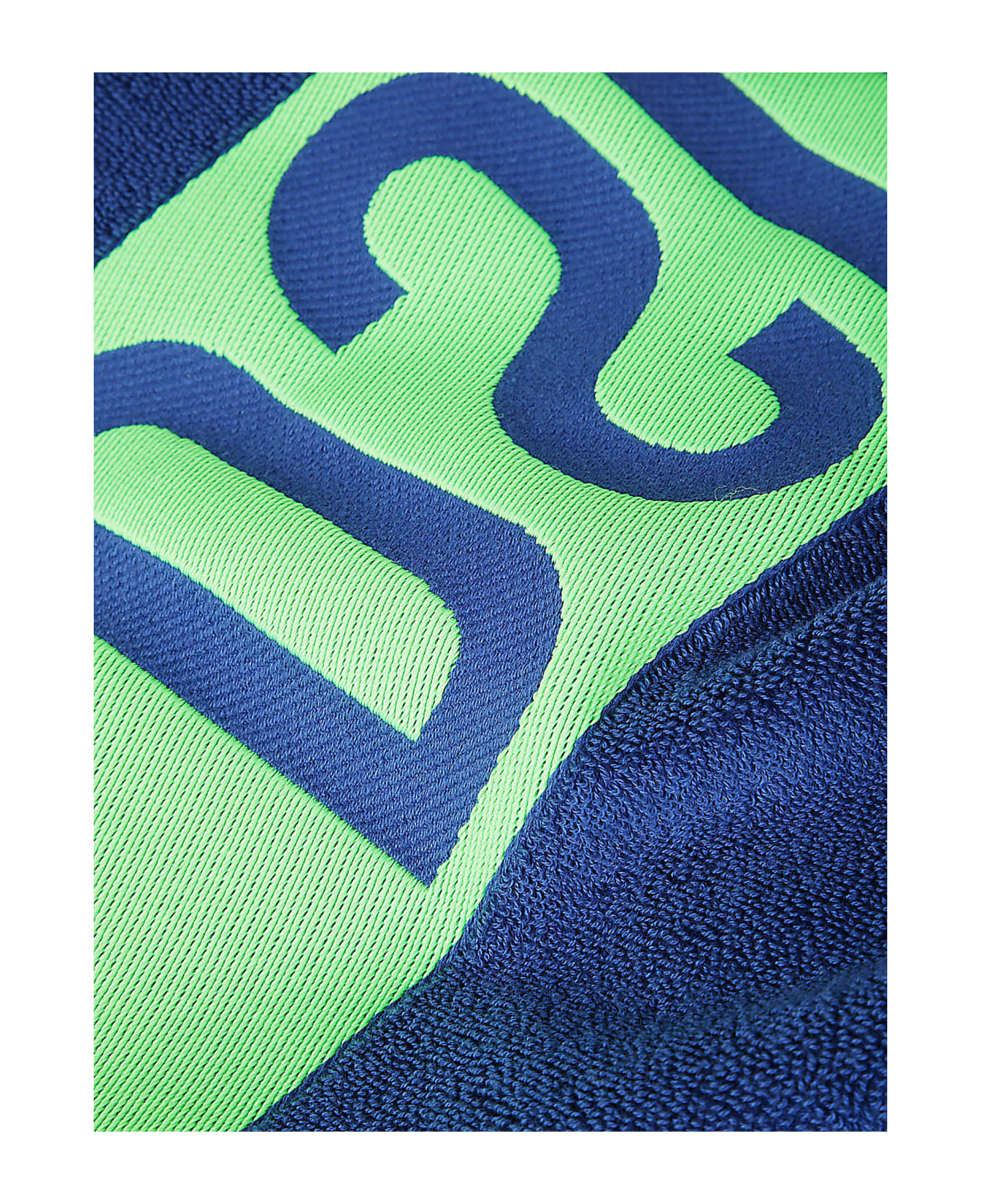 Dsquared2 D2 Logo Beach Towel - Blue
