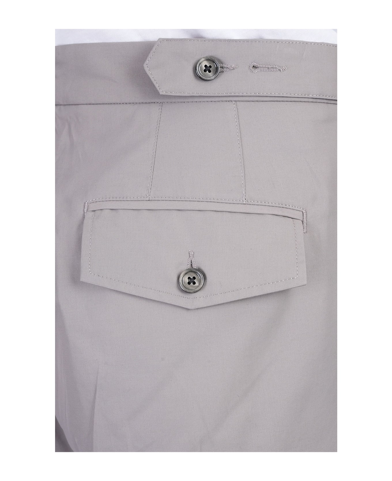 Ami Alexandre Mattiussi Pants In Grey Cotton - grey