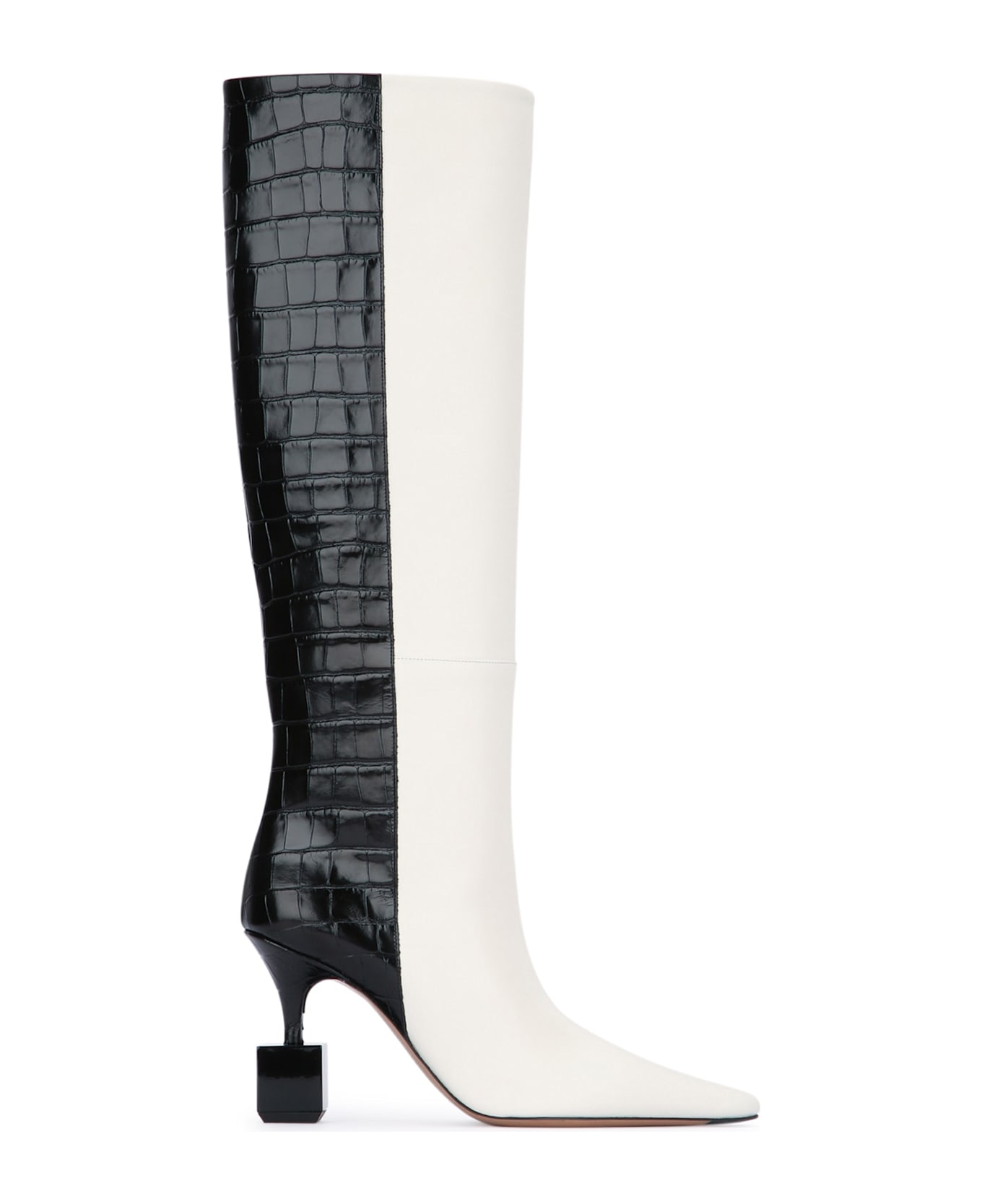 Jacquemus Les Bottes Bisou - BLACKWHITE