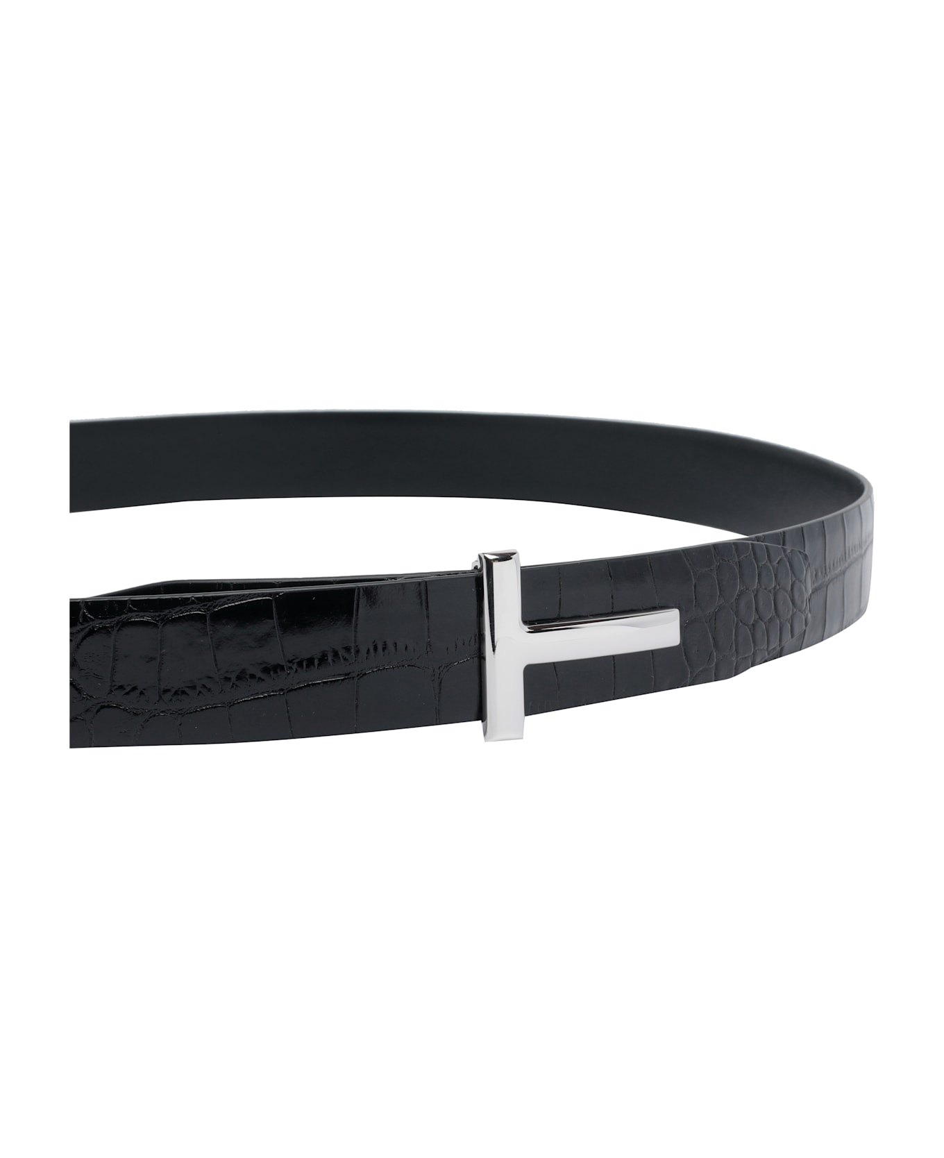 Tom Ford Leather Belt - Black