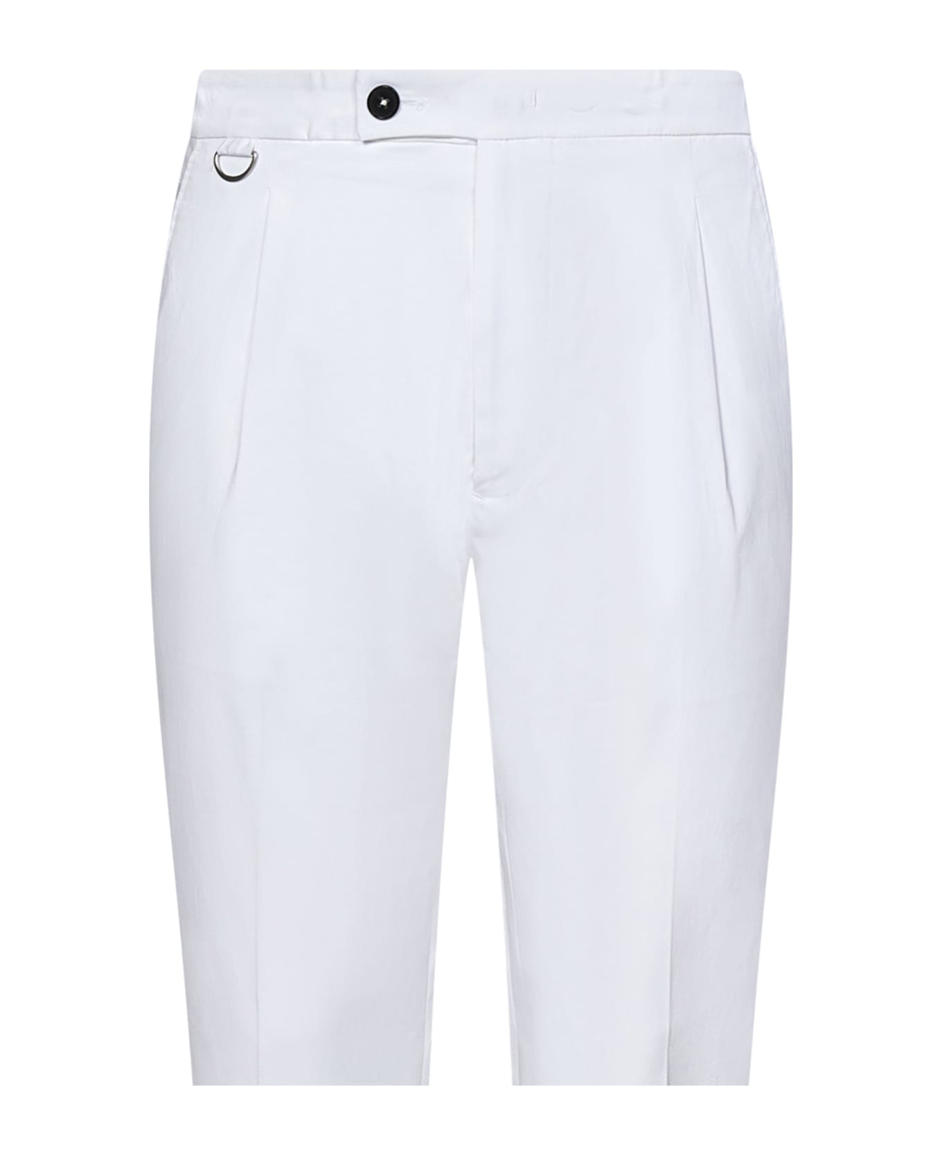 Low Brand Riviera Elastic Trousers - White