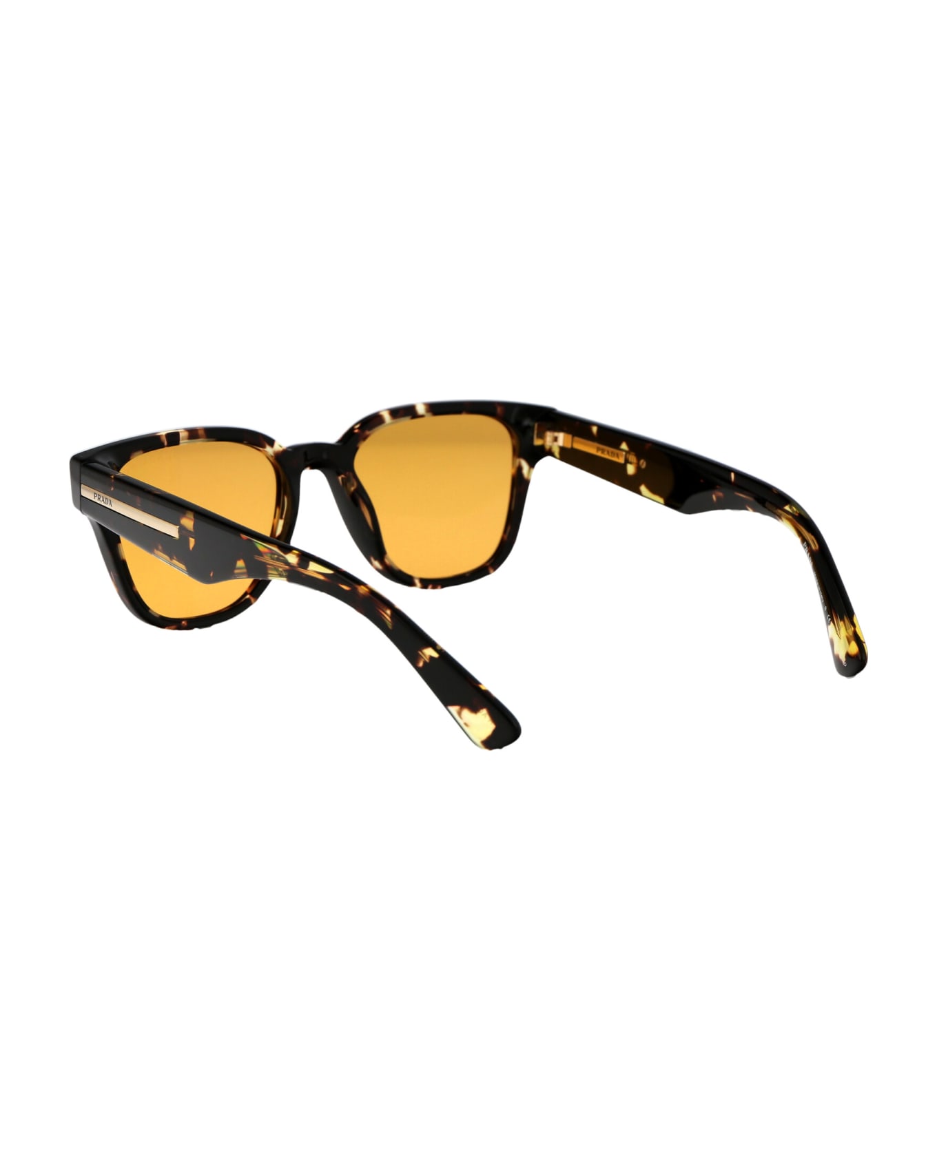 Prada Eyewear 0pr A04s Sunglasses - 16O20C Havana Black/Yellow