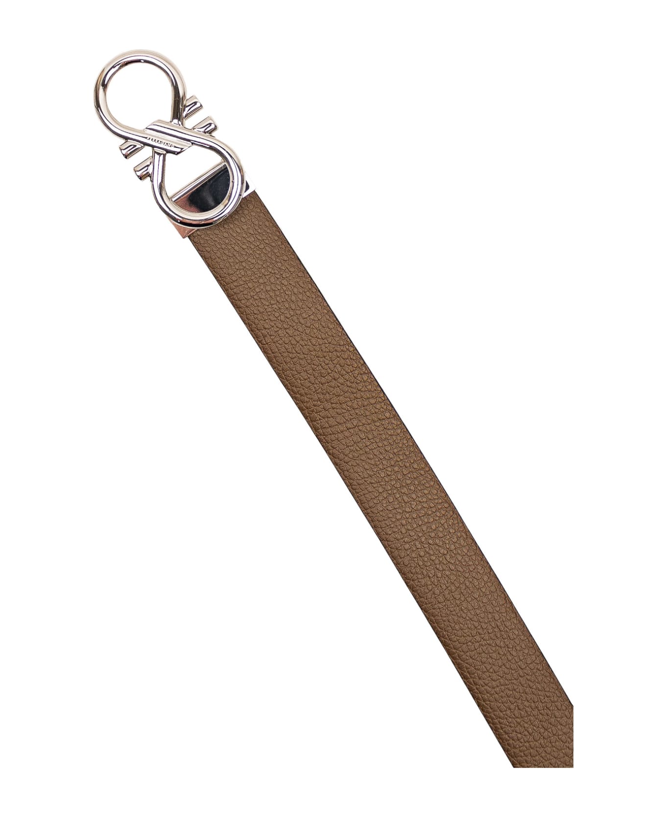 Ferragamo Reversible Gancini Belt - Brown