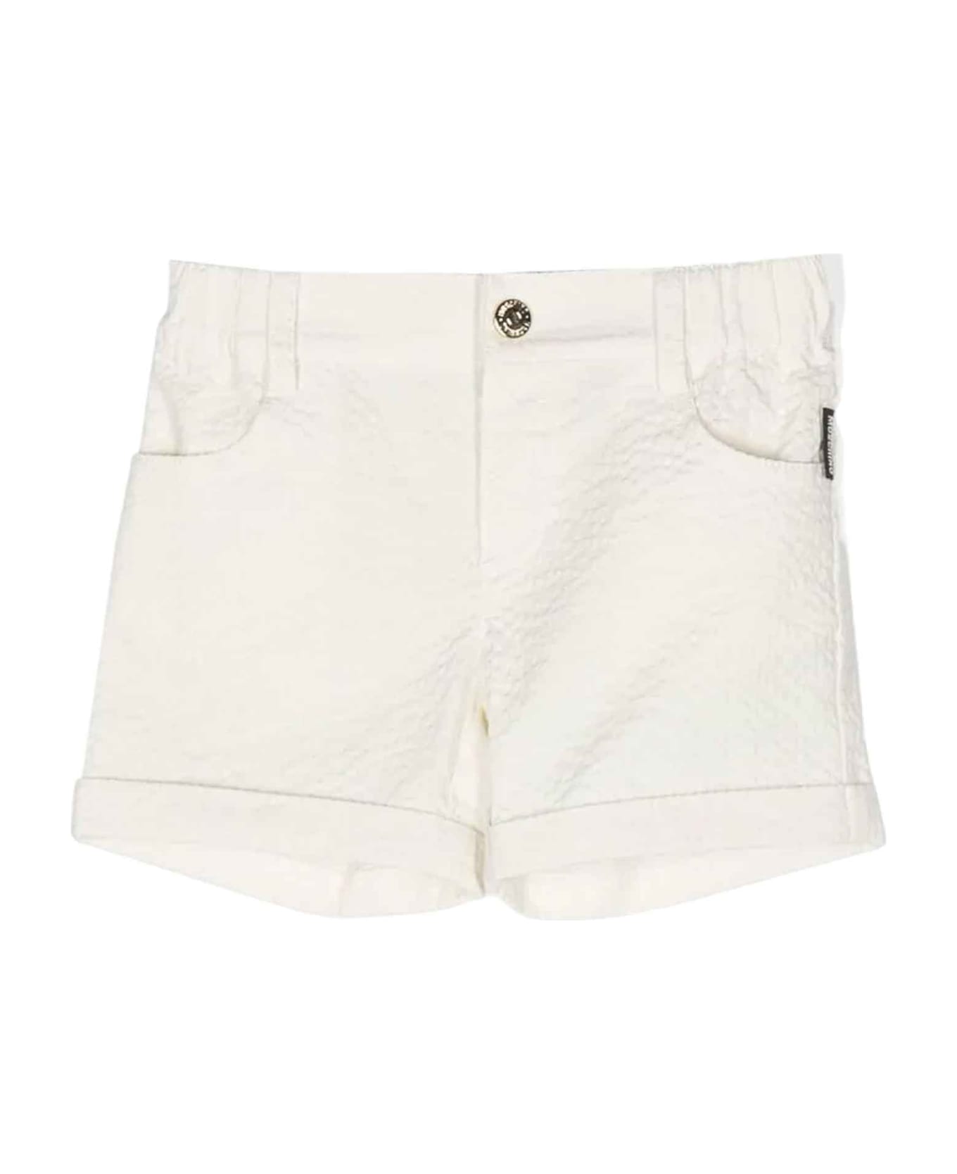 Moschino White Shorts Baby Unisex - Bianco ボトムス