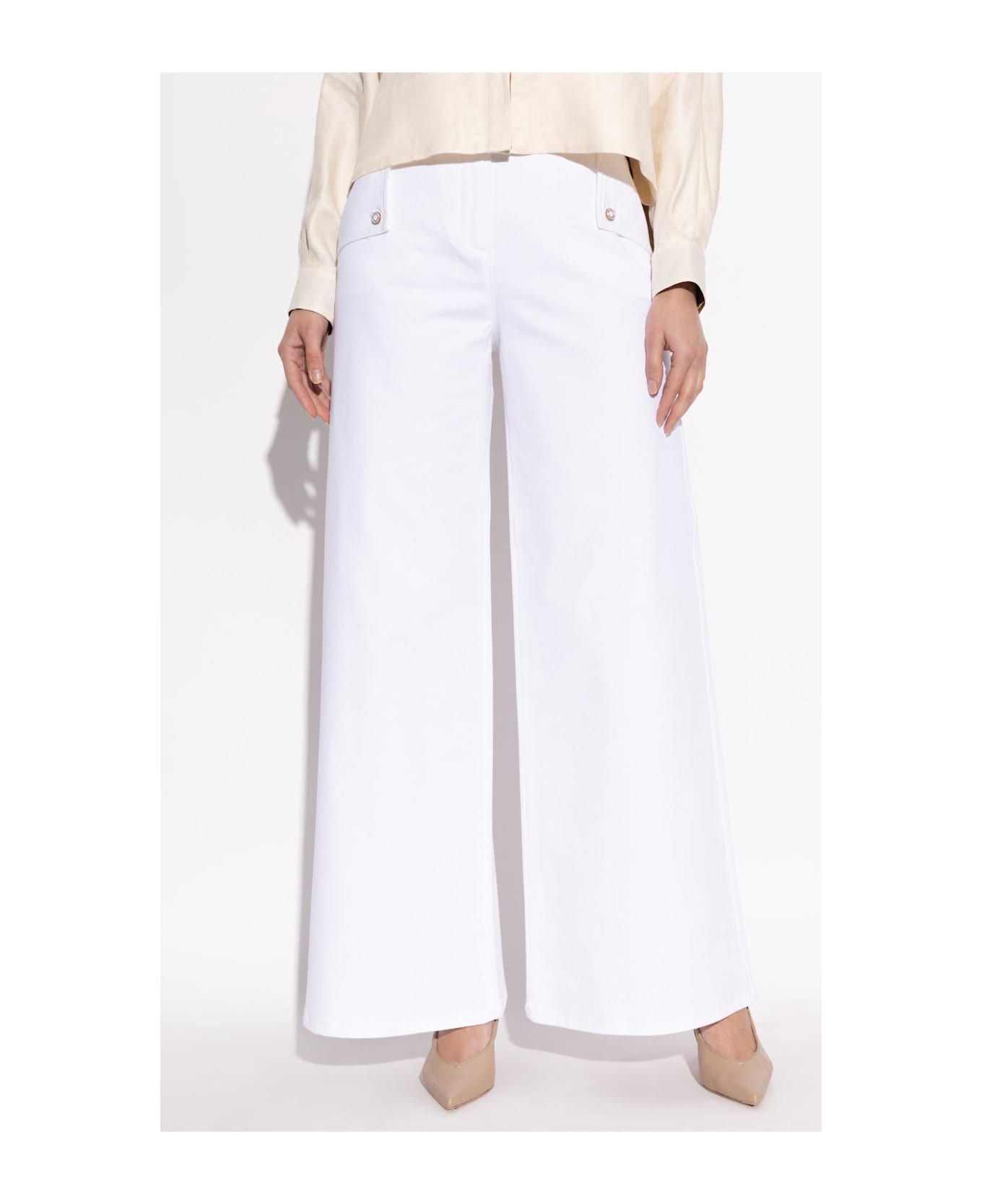 Max Mara Pants Memore - WHITE