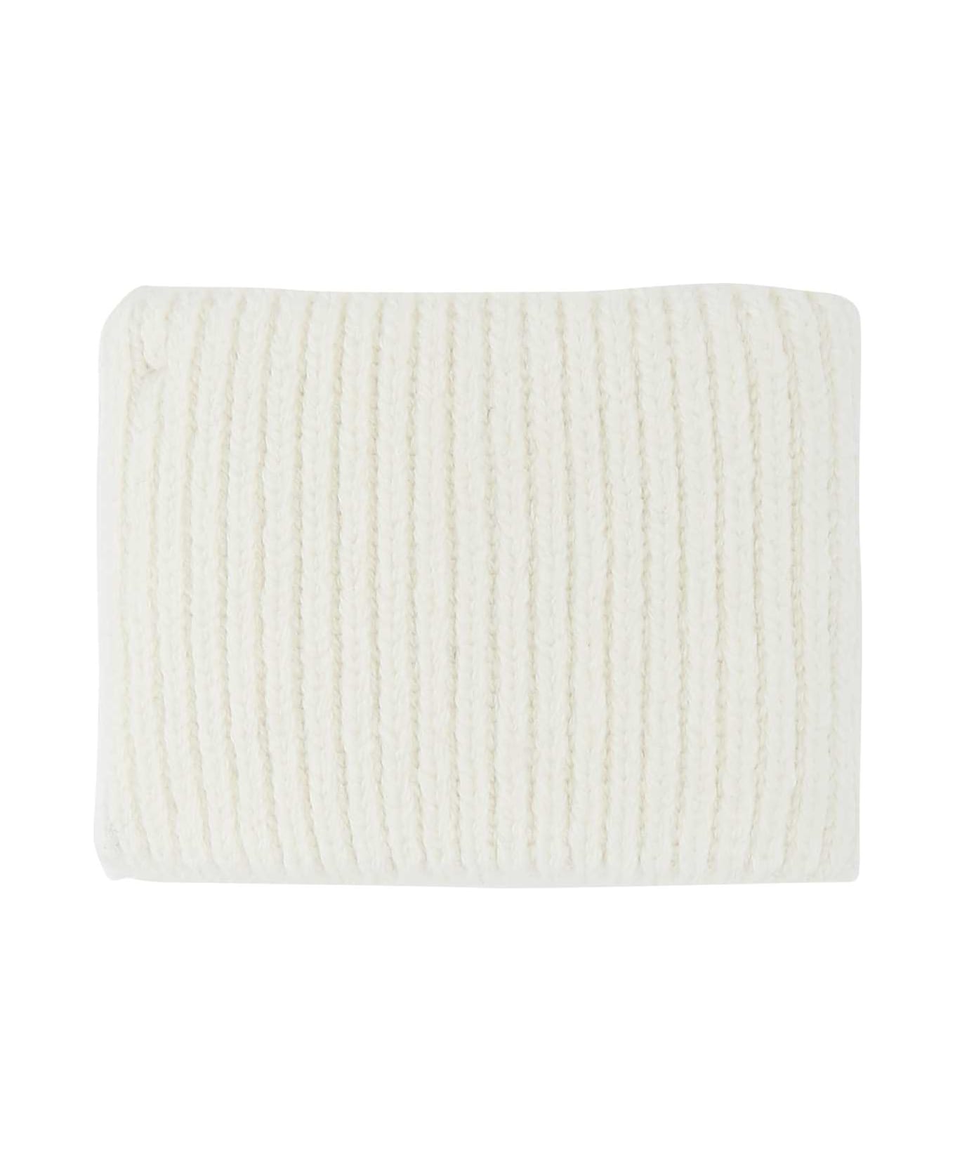 Prada White Stretch Wool Blend Cuff - F0009