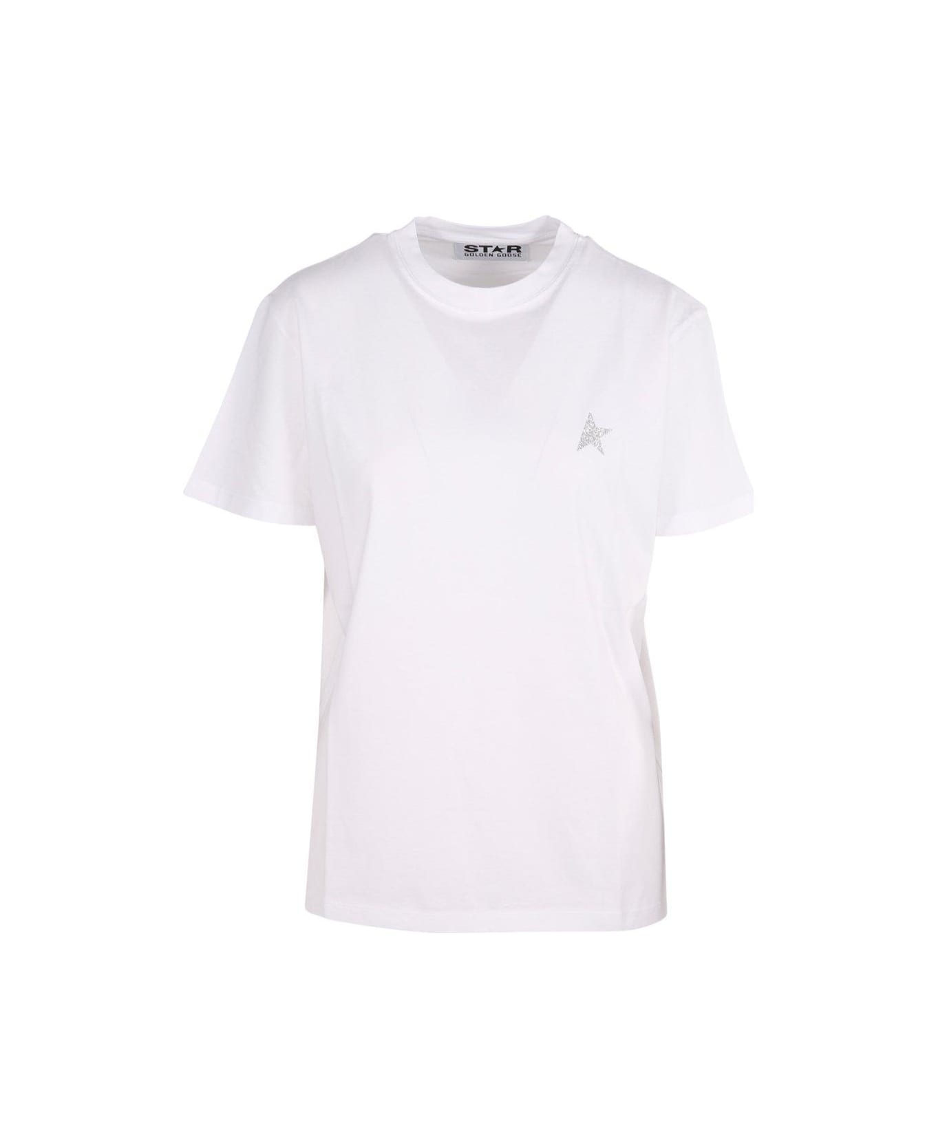 Golden Goose "star" Cotton T-shirt - White Tシャツ