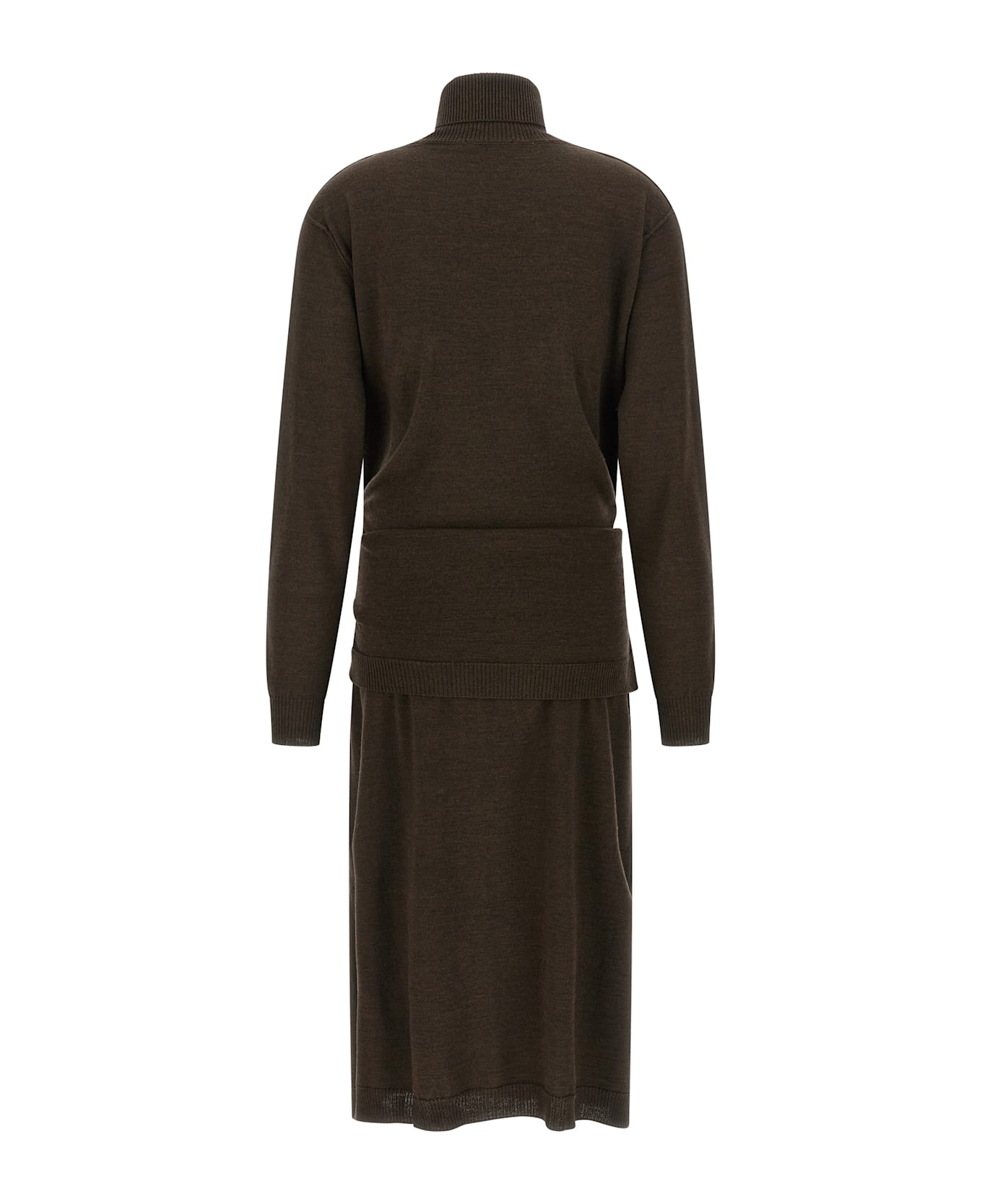 Lemaire 
trompe L
oeil
 Dress - Brown