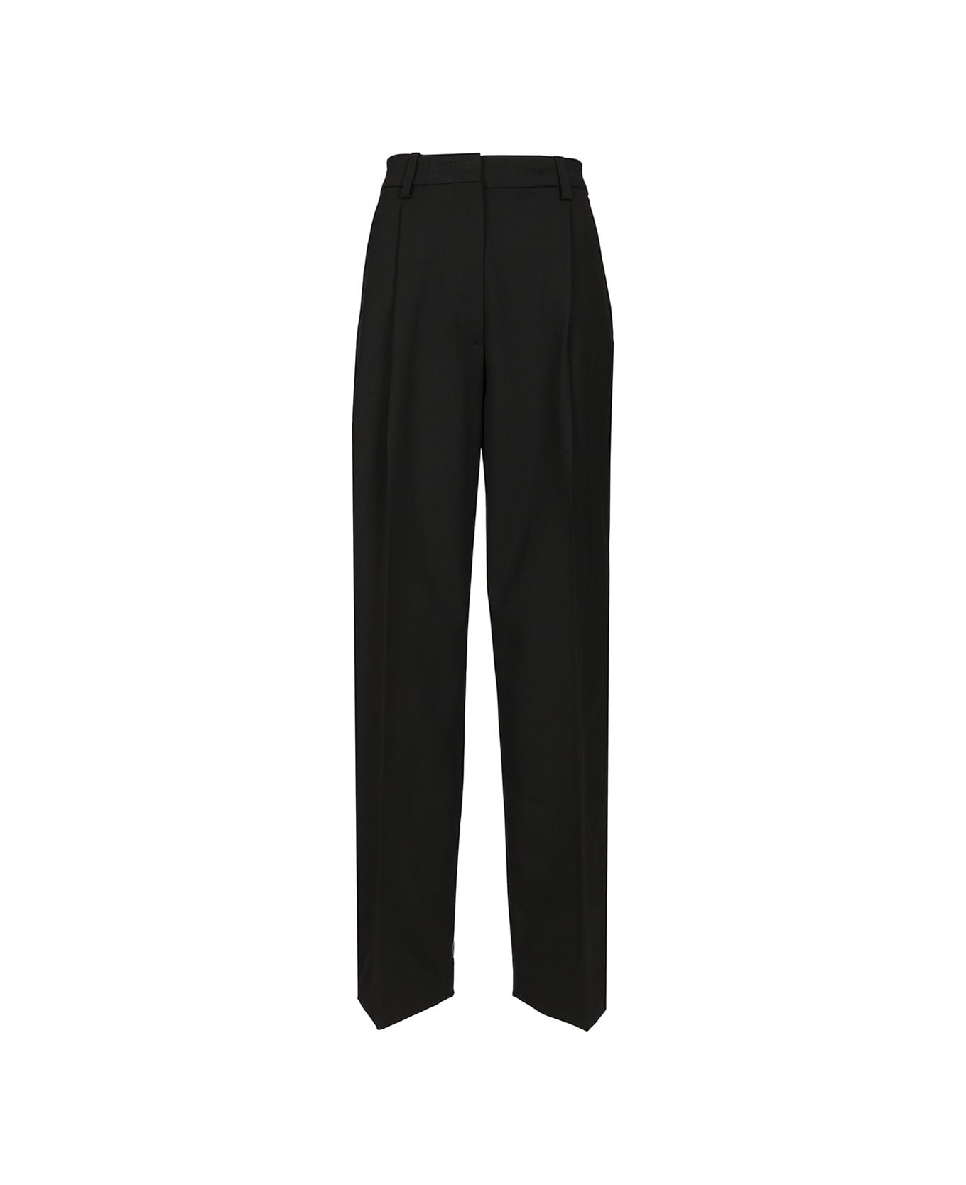TheLatest Wide Trousers - BLACK