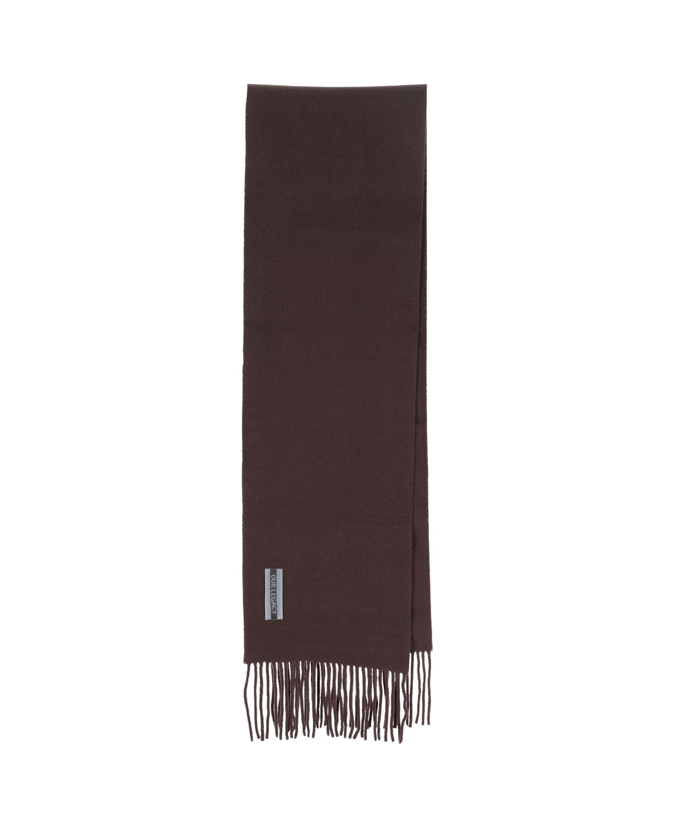 Our Legacy 'estate' Scarf - Brown