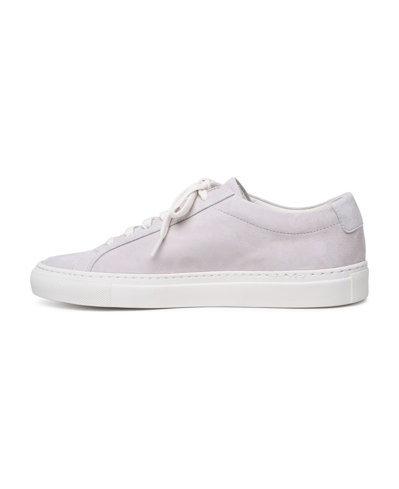 Common Projects 'contrast Achilles' Suede Nude Sneakers - PINK