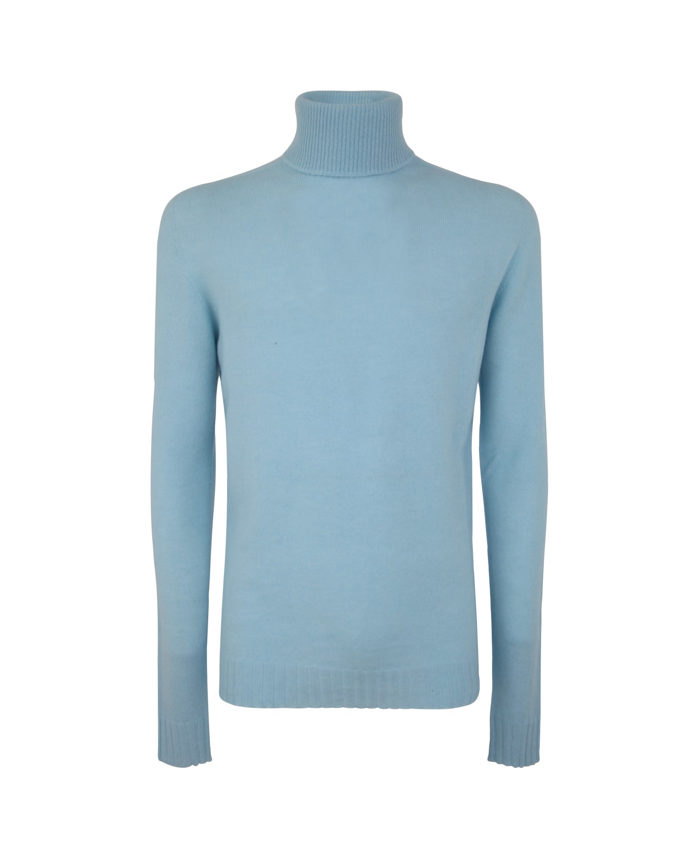 MD75 Cashmere Turtle Neck Sweater - Light Blue