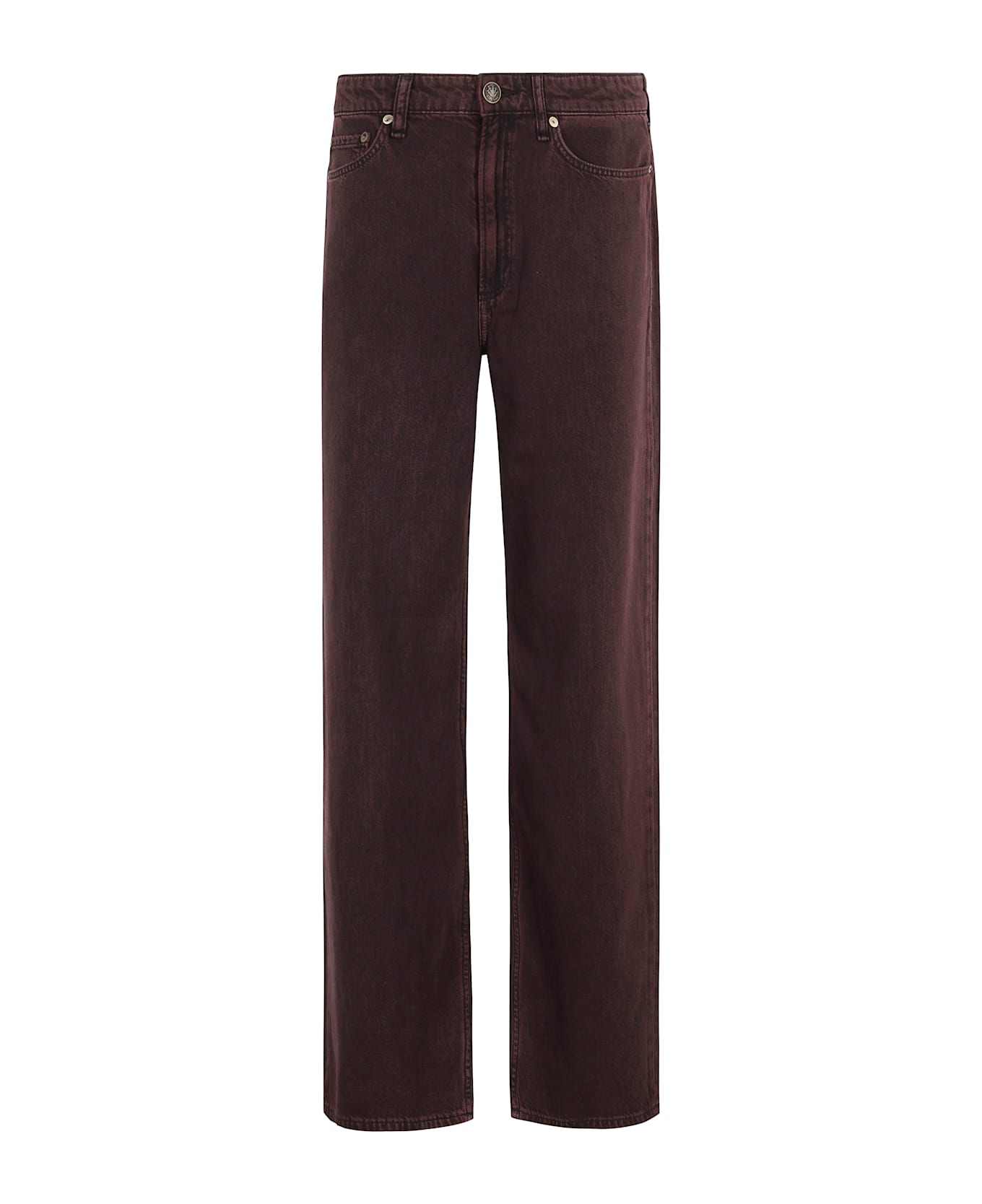Rag 
Bone Featherweight Logan Mid Rise Wide Leg - Brntb