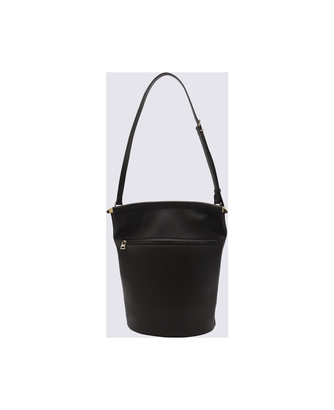 Tod
s Black Leather Satchel - Palissandro