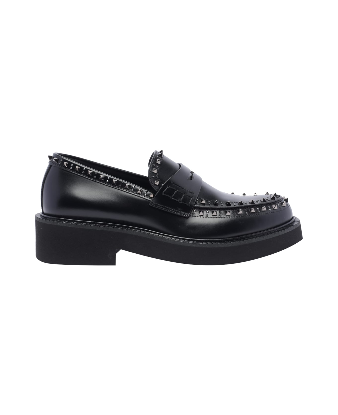 Valentino Garavani Gentleglam Laofers - Black