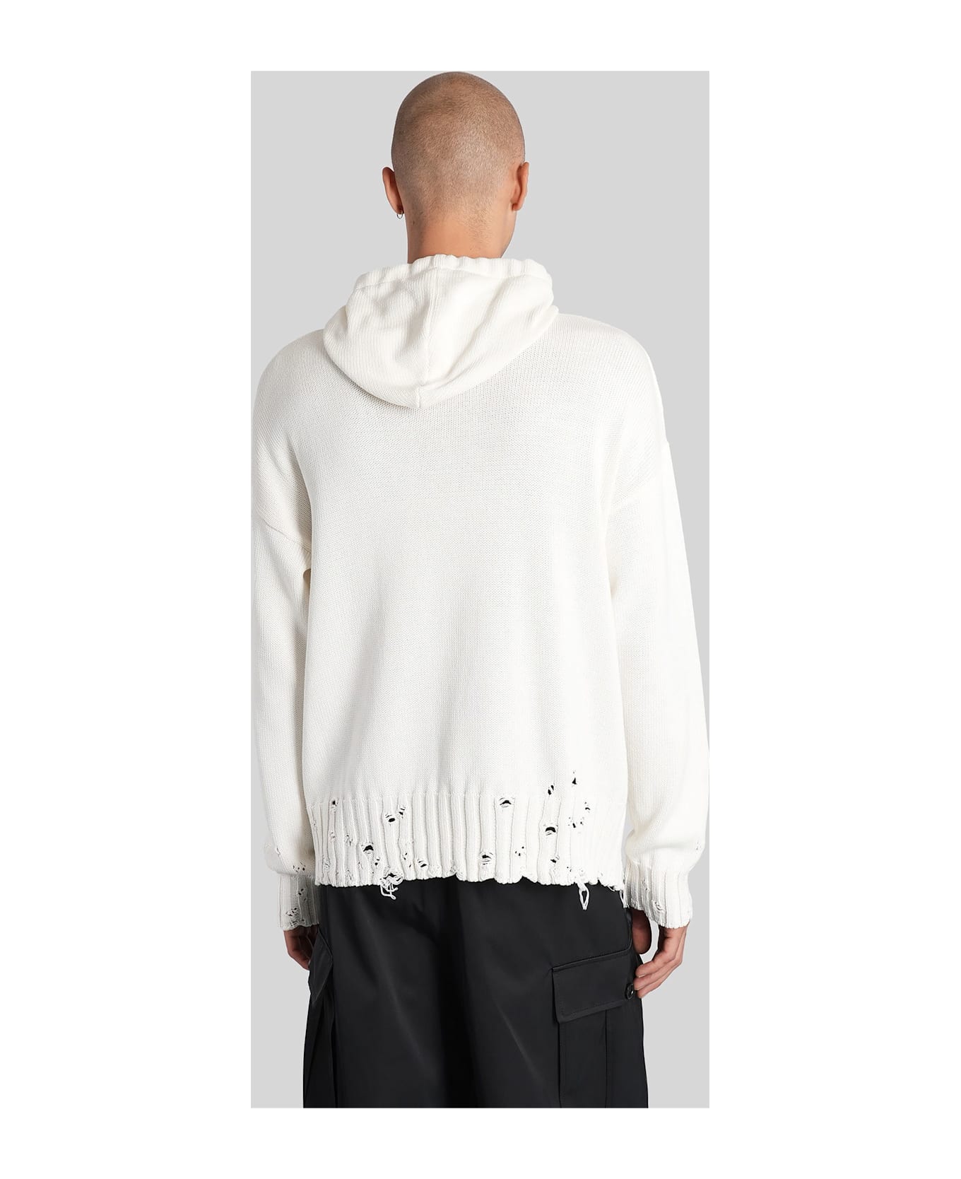 Marni Sweatshirt In White Cotton - white