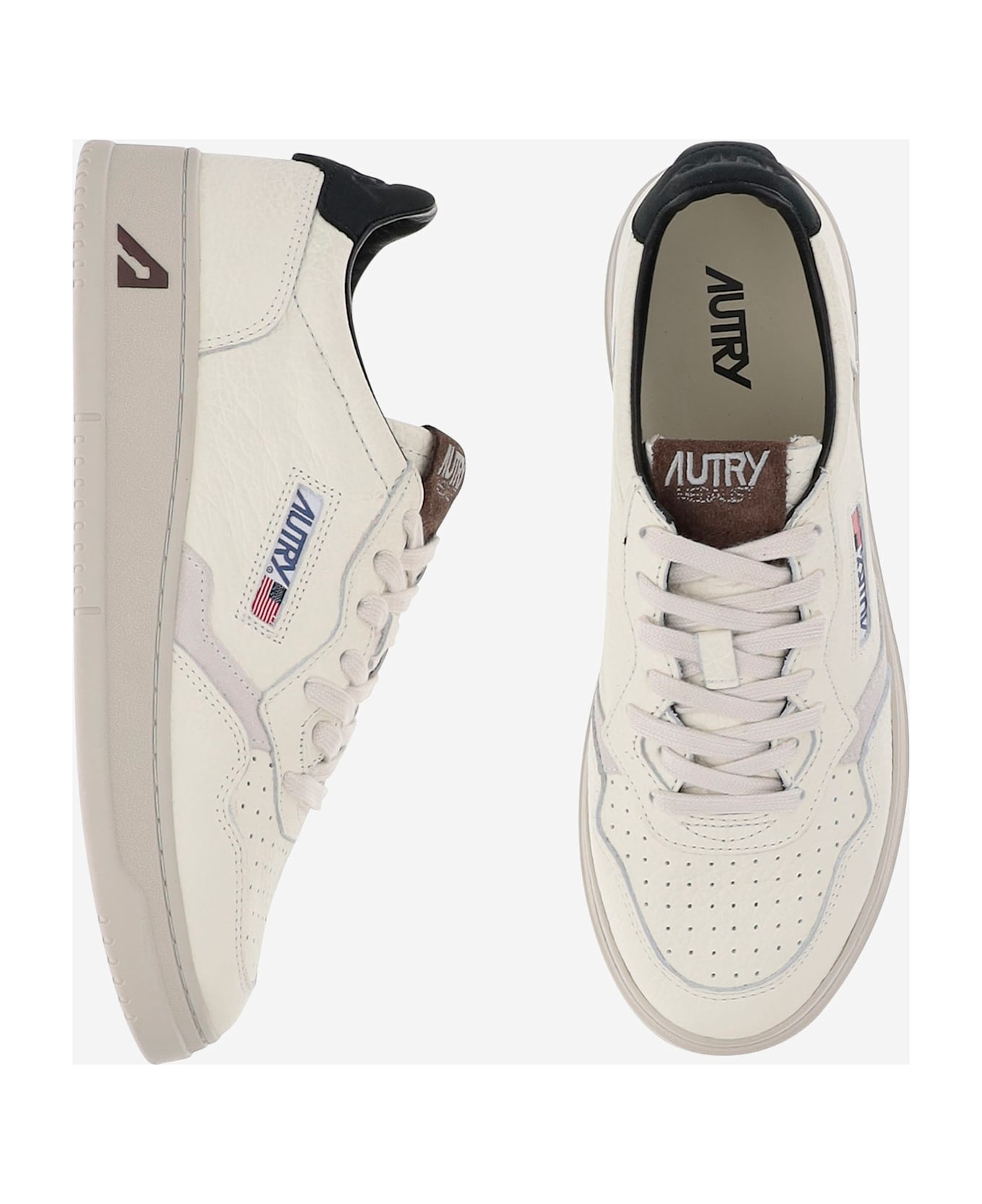 Autry Medalist Low Sneakers - Ivory
