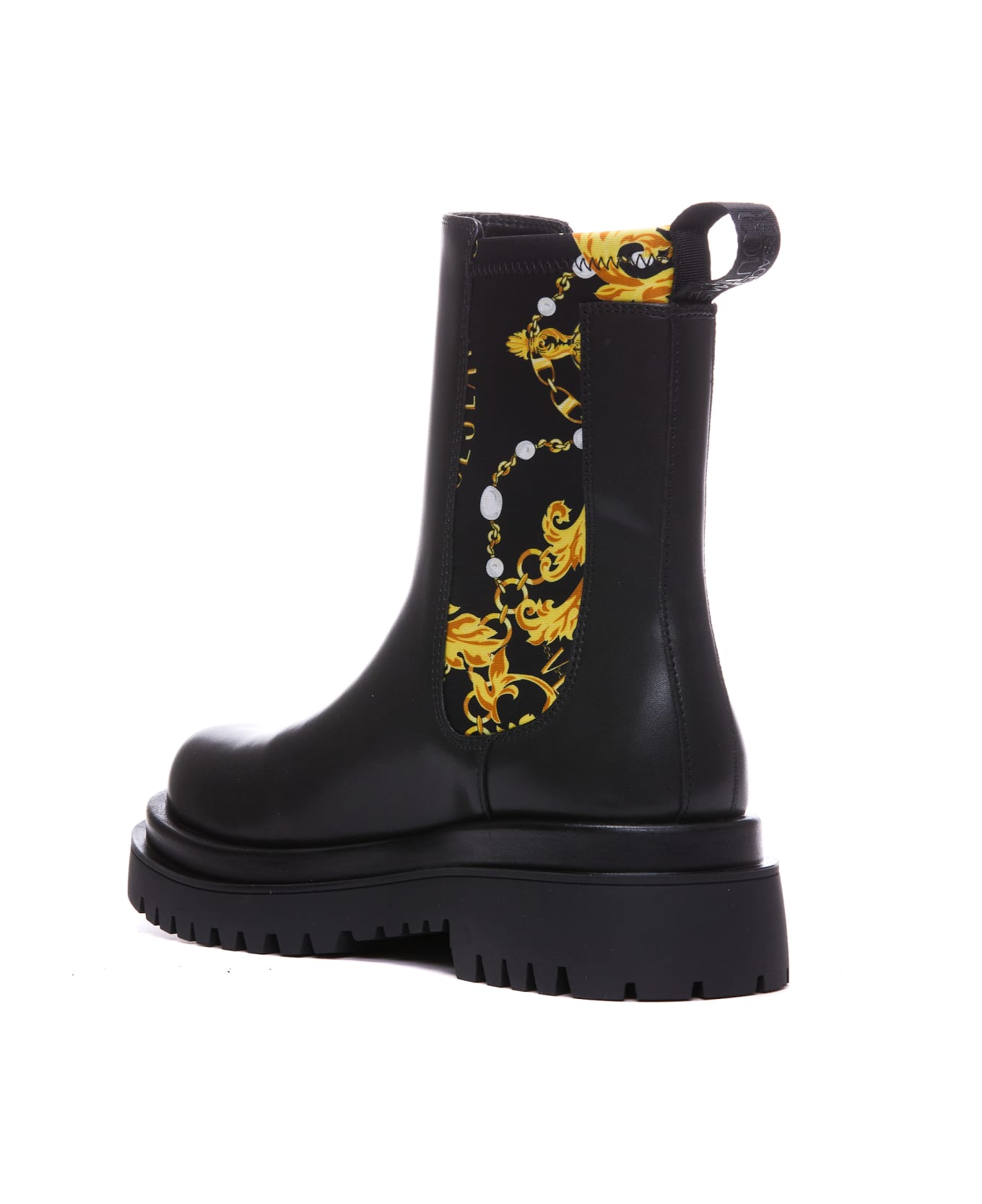 Versace Jeans Couture Combat Boots - Black