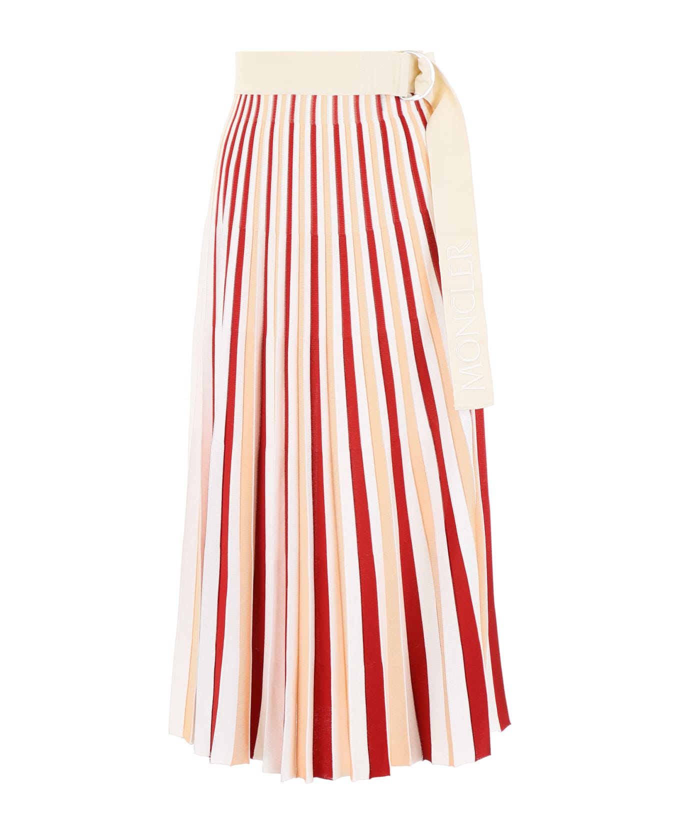 Moncler Moncler Genius Skirt - WHITE RED PINK (Beige)