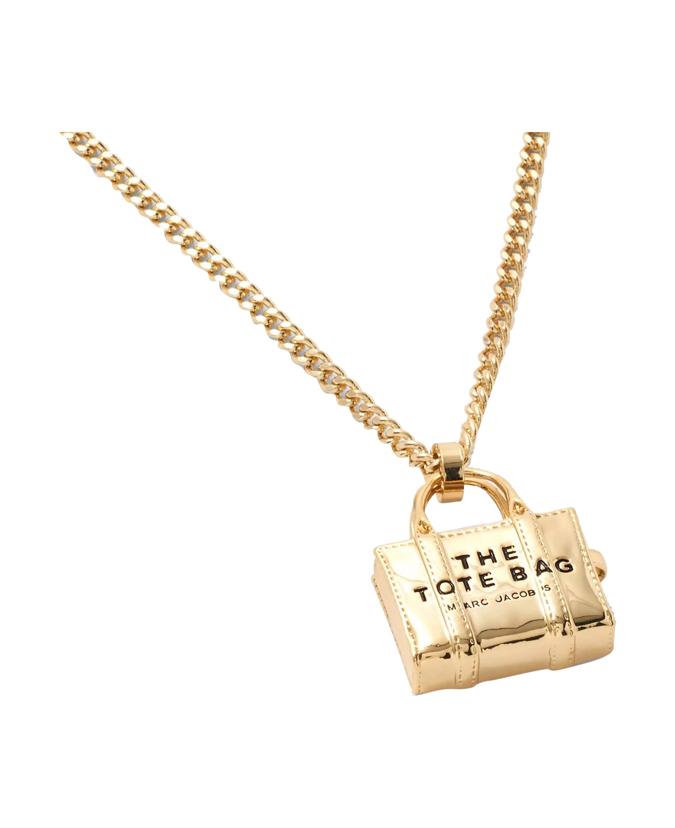 Marc Jacobs The Tote Bag Necklace - ORO
