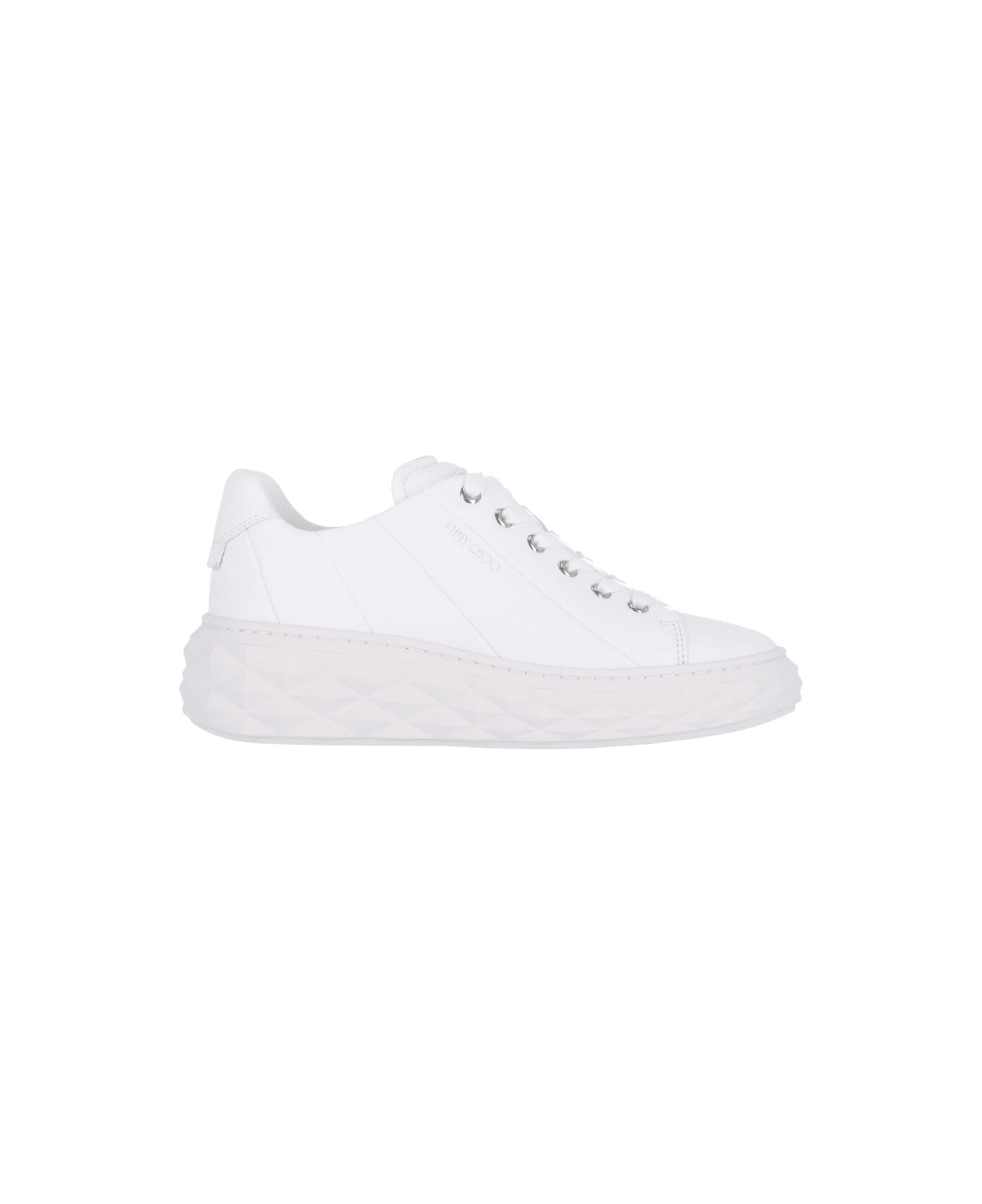 Jimmy Choo "diamond Light Maxi/f" Sneakers - White