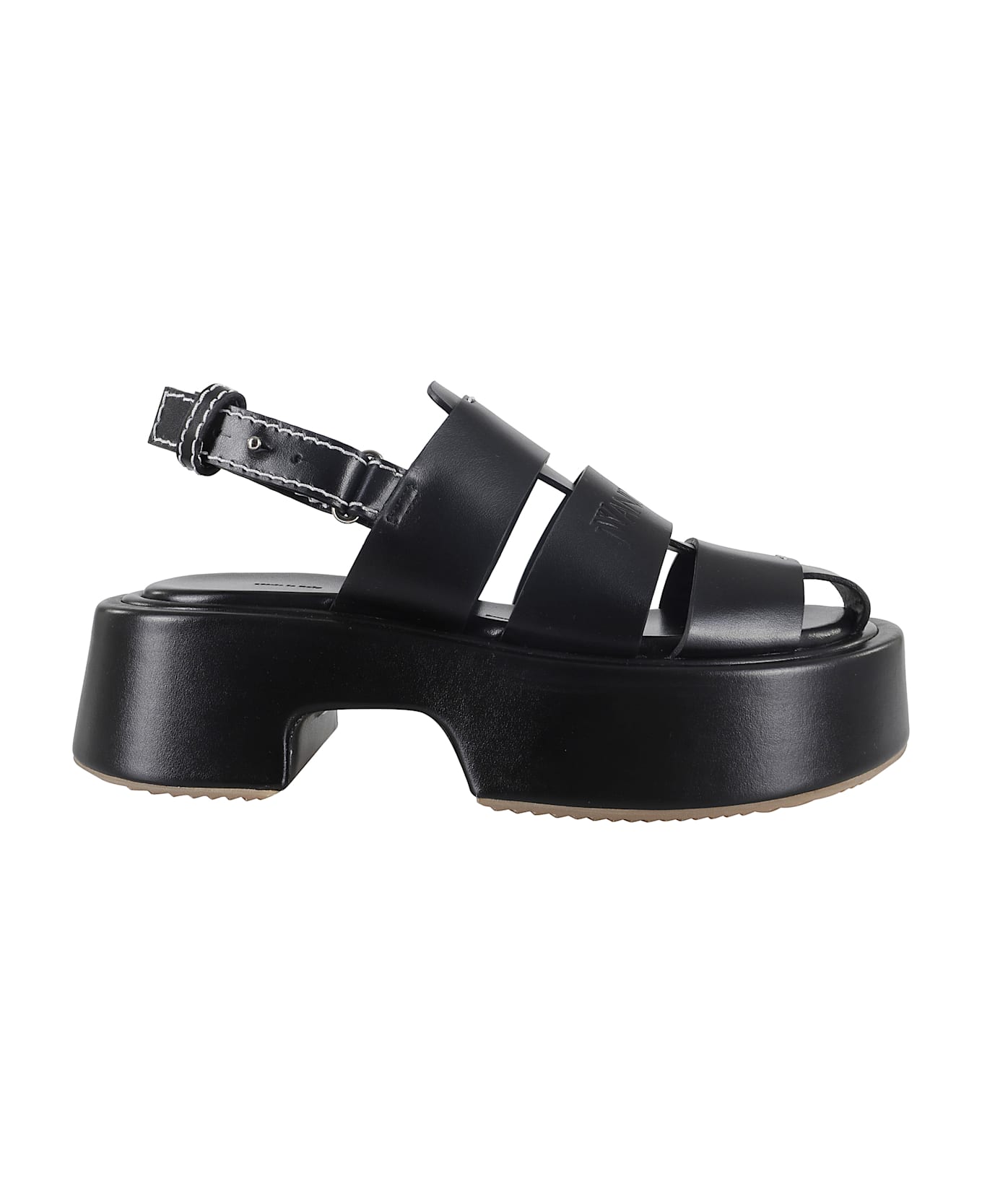 J.W. Anderson Stripe Platform Sandal W