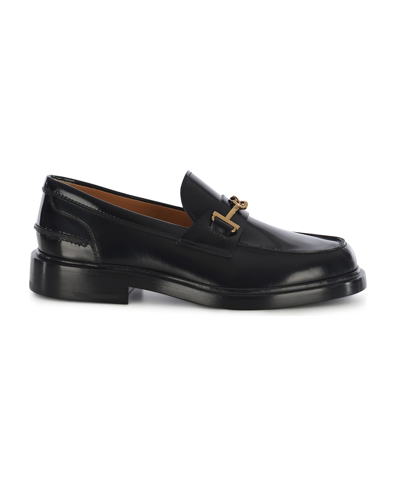 Tod's Leather Loafers - Black