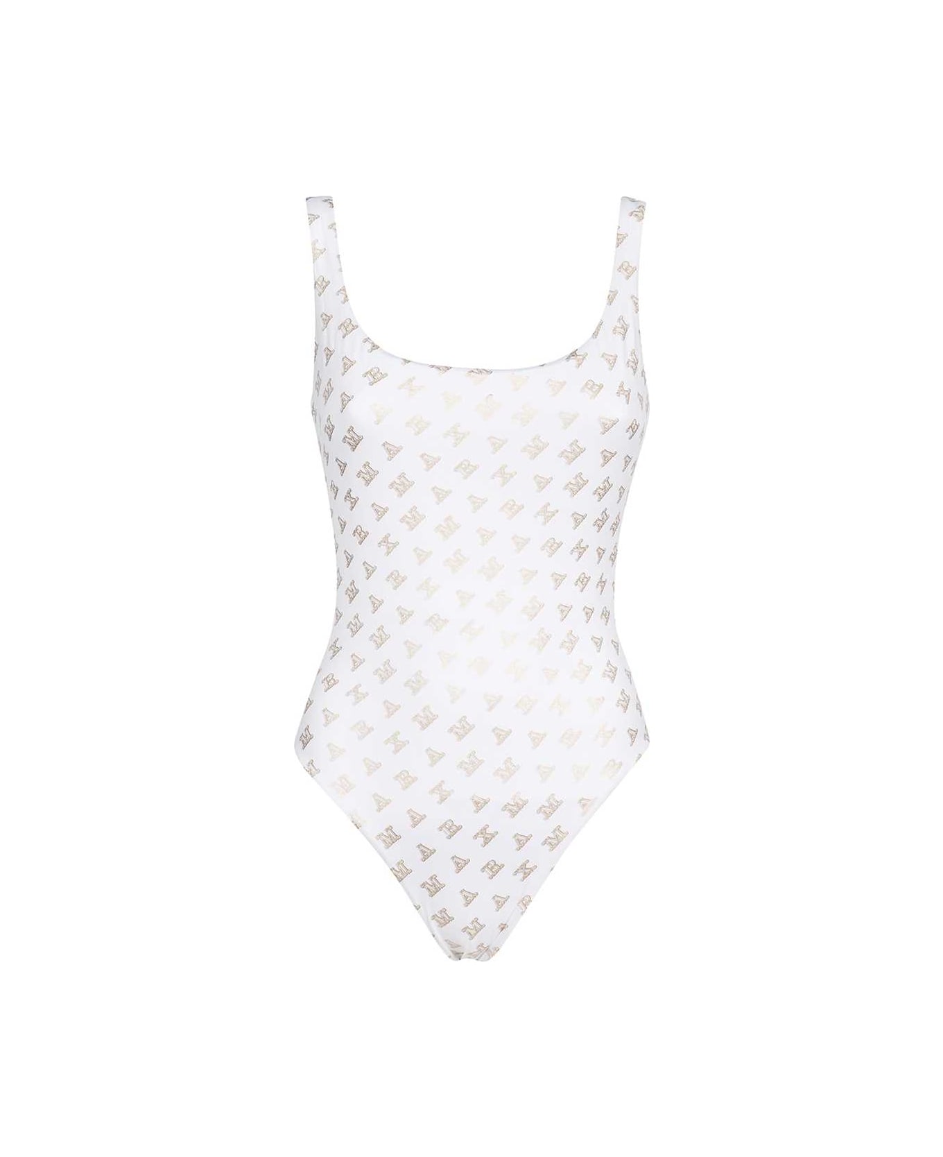 Max Mara One-piece Swimsuit - White