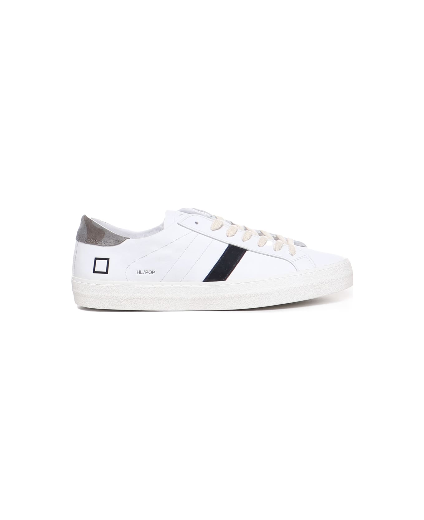 D.A.T.E. Hill Low Sneakers - White-camo