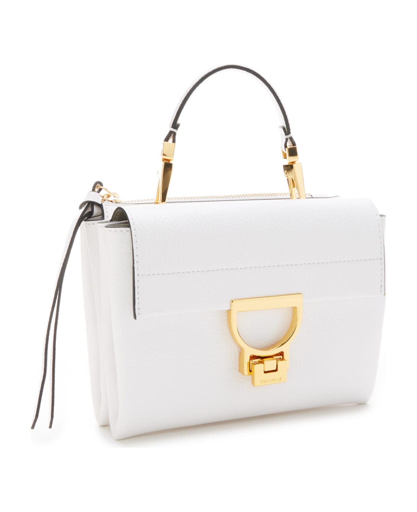 Coccinelle Arlettis Handbag - Brillant white トートバッグ