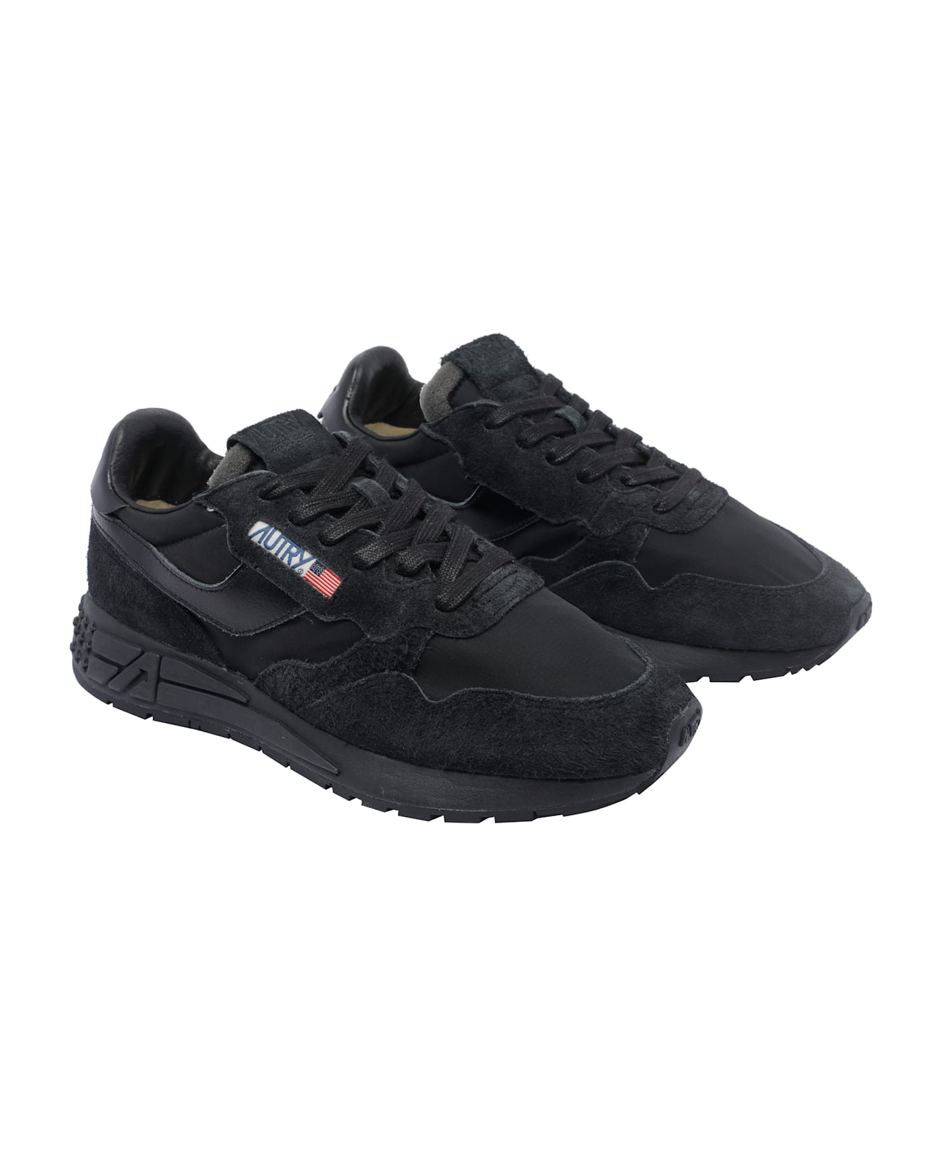 Autry Reelwind Low Sneakers - Black