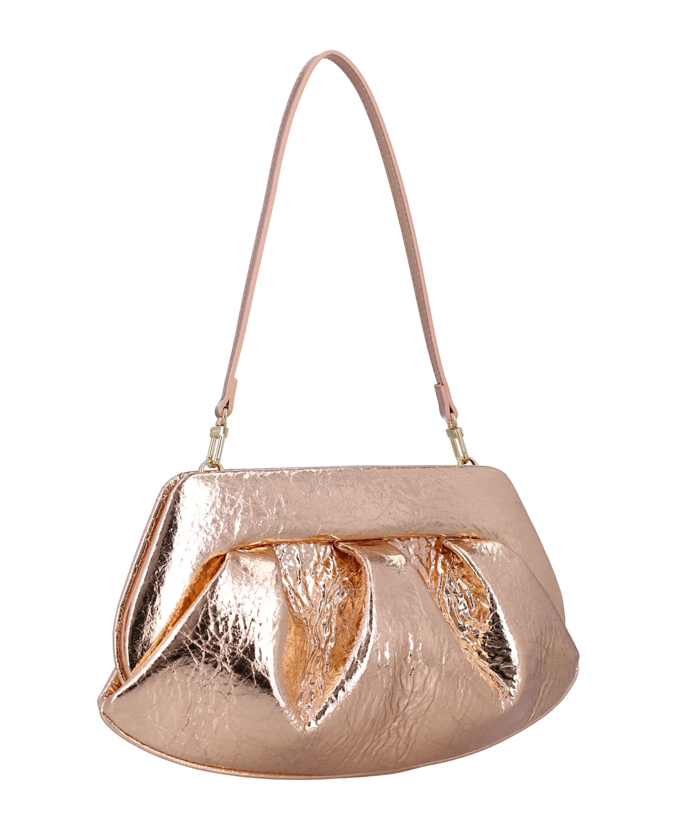 THEMOIRè Emera Pineapple Clutch - ROSE GOLD