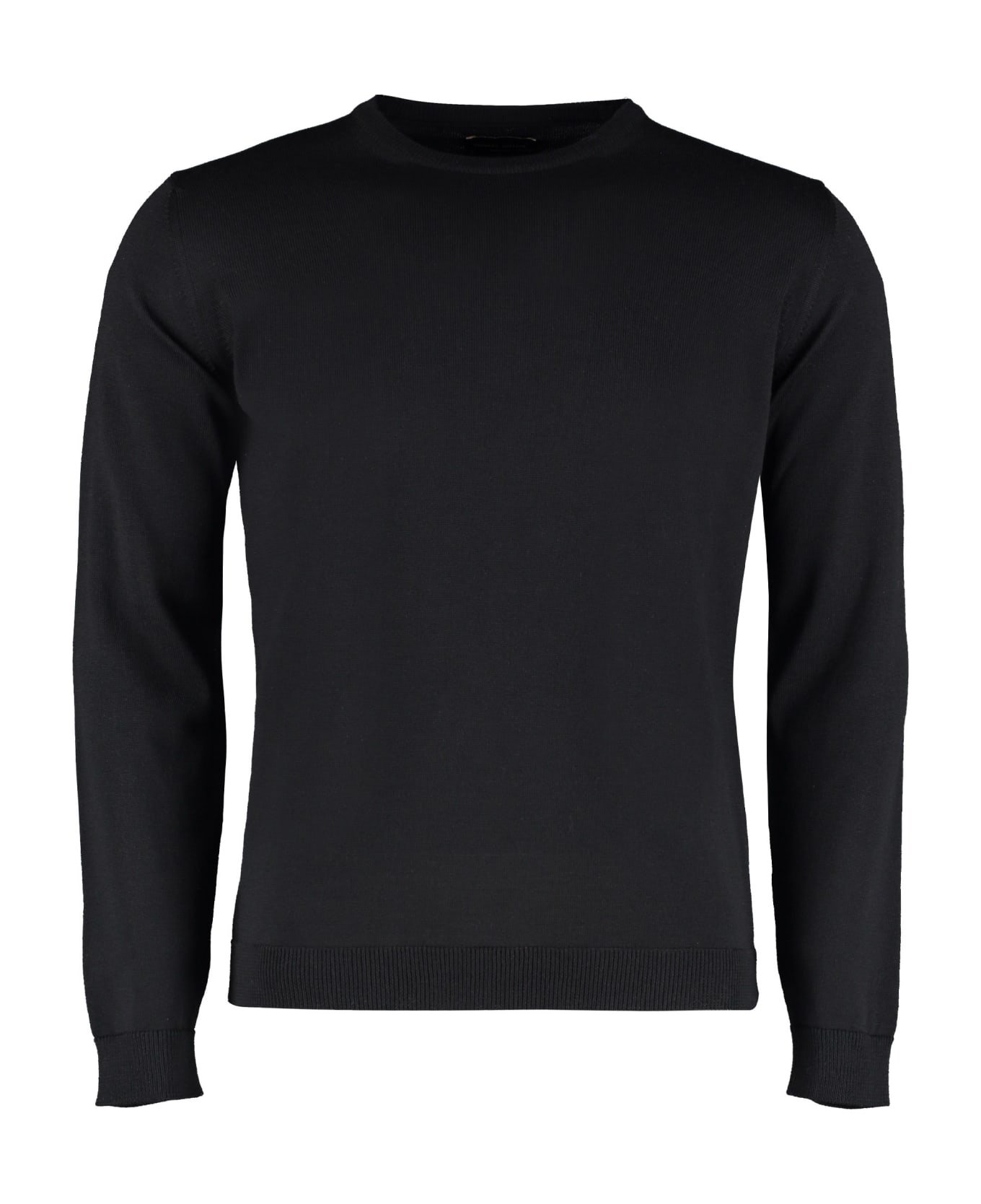 Roberto Collina Crew-neck Wool Sweater - black