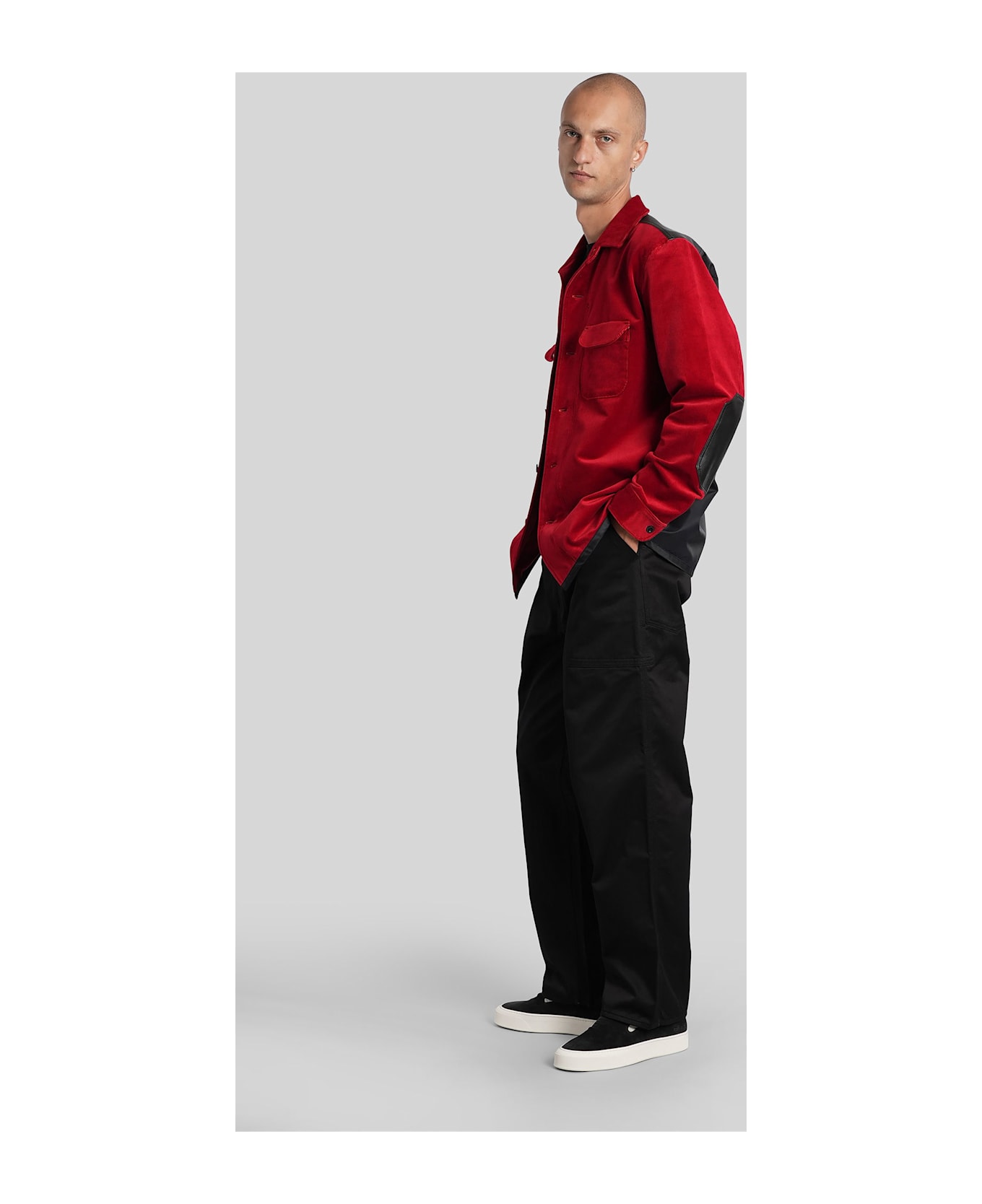 Junya Watanabe Casual Jacket In Red Cotton - red